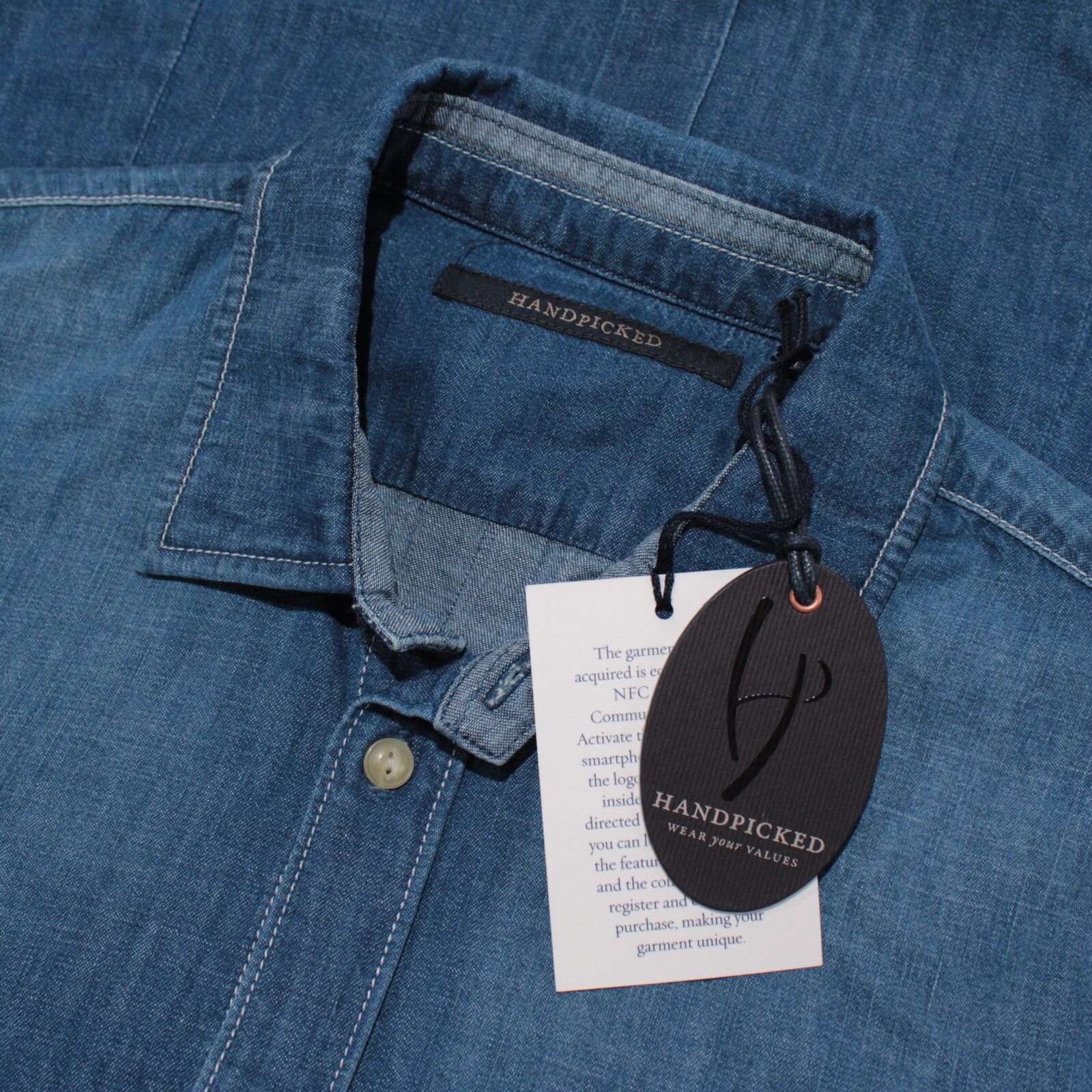 Other Handpicked New with tags Shirt Size L US In Blue Size US L / EU 52-54 / 3 - 1 Thumbnail