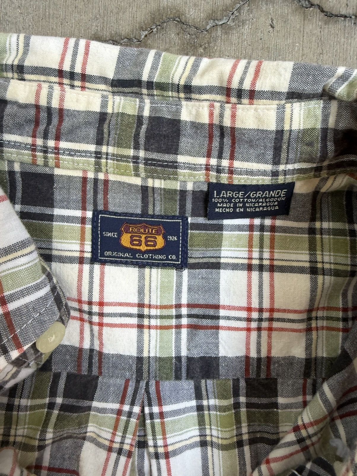 Route 66 × Vintage Vintage Route 66 Short Sleeve Button Up Size US L / EU 52-54 / 3 - 2 Thumbnail
