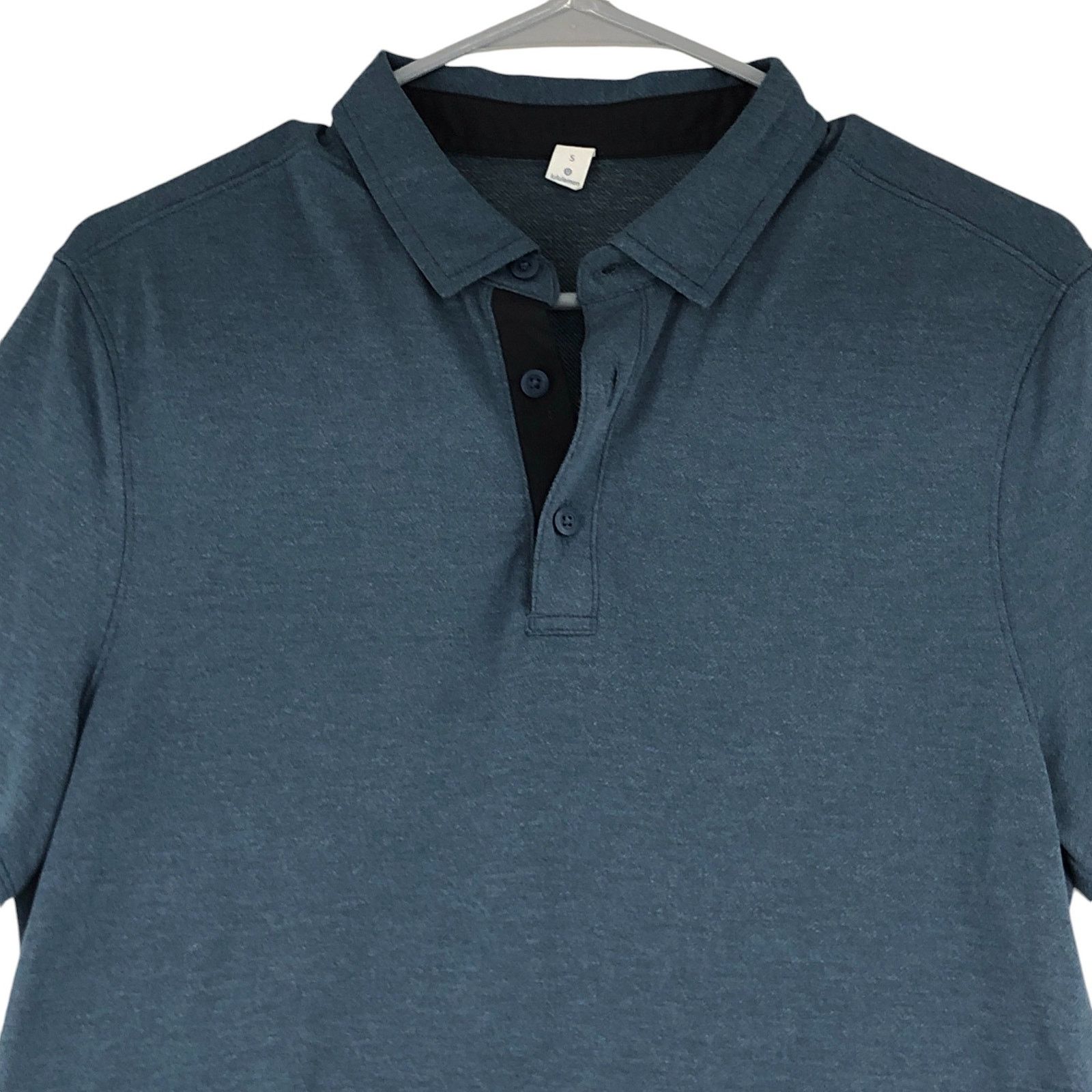 Lululemon Lululemon Mens Size S Evolution Polo Shirt Anti Stink Grey Size US S / EU 44-46 / 1 - 2 Thumbnail