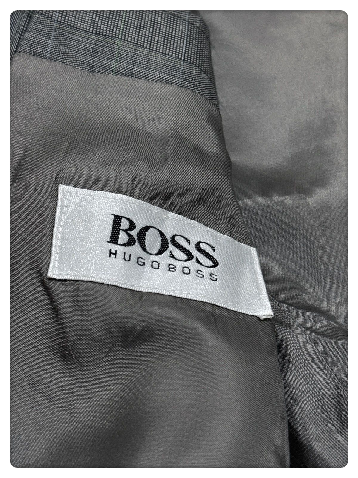 Hugo Boss Vintage Hugo Boss single-breasted blazer Size 46S - 5 Thumbnail