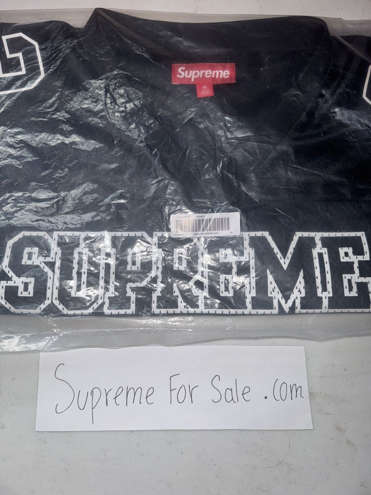 Supreme Supreme Bones Football Jersey Size US XL / EU 56 / 4 - 4 Thumbnail