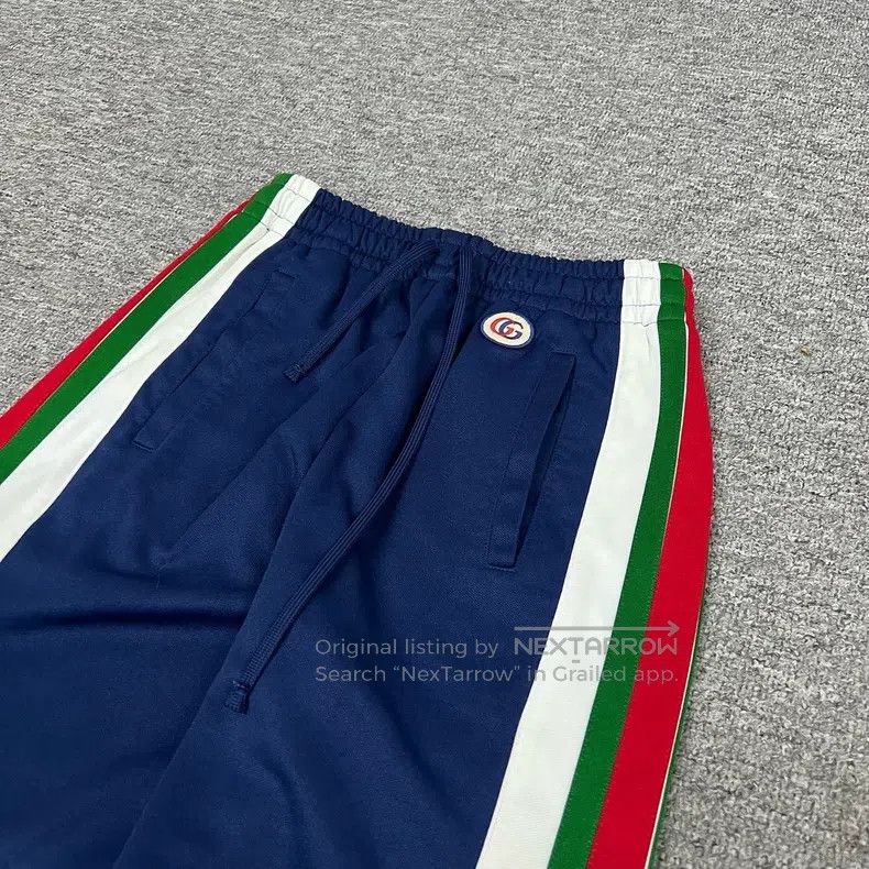 Gucci Gucci Size XXS Double G side striped sports pants Size US 27 - 4 Thumbnail