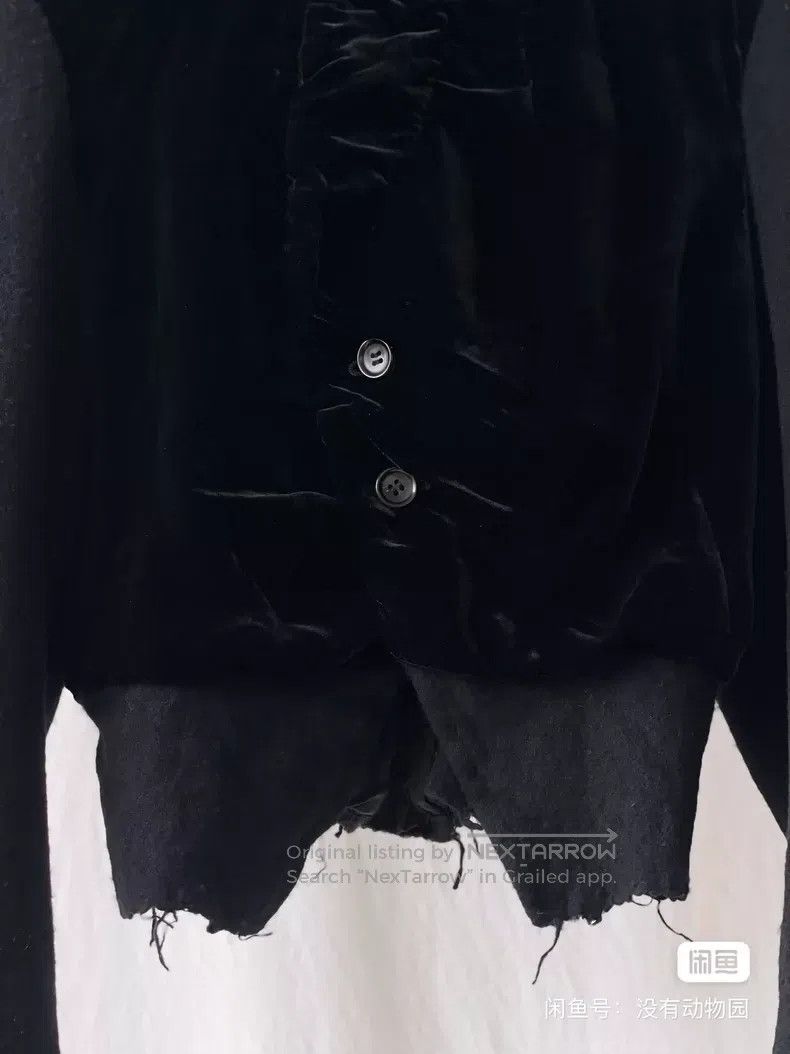 Comme des Garcons Comme Des Garcons Napped velvet mixed material spliced woo Size M / US 6-8 / IT 42-44 - 2 Thumbnail