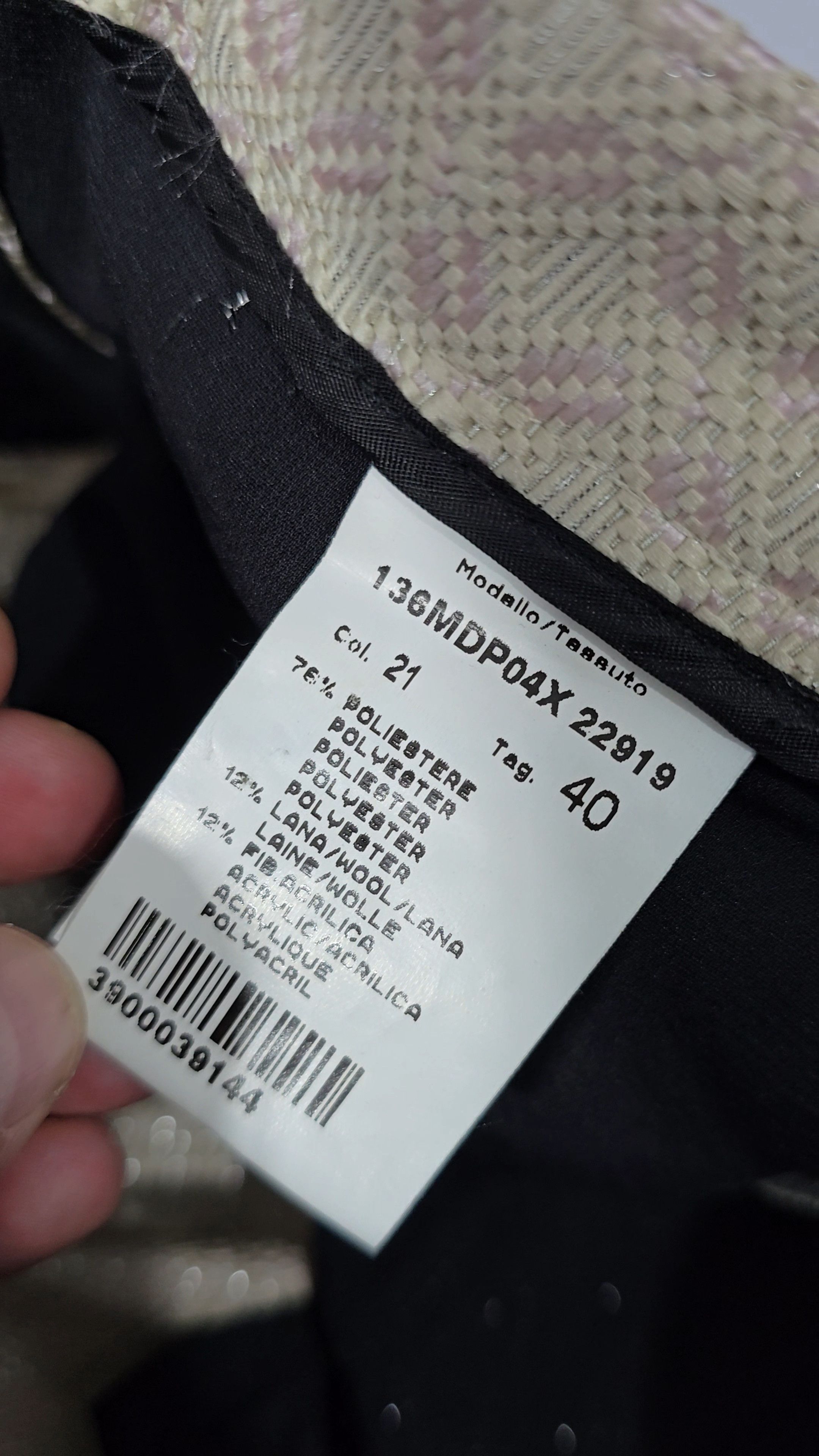 MSGM MSGM rare PANTS women, beautiful texture Size 27" / US 4 / IT 40 - 9 Thumbnail
