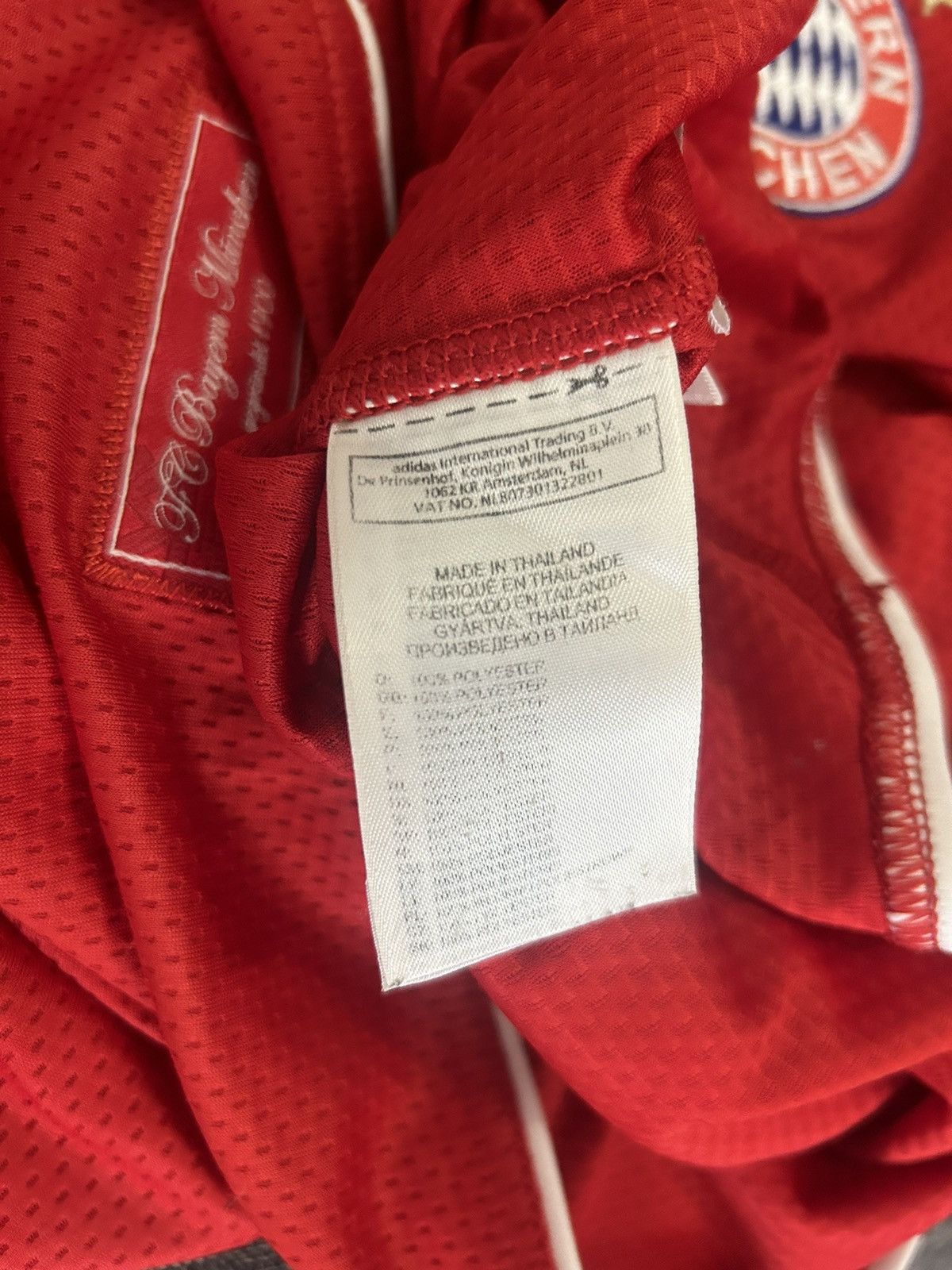 Adidas 2009-10 Arjen Robben Adidas Bayern Munich Home Kit Size US M / EU 48-50 / 2 - 8 Thumbnail