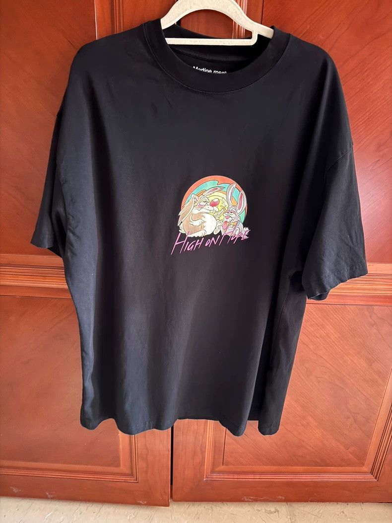 Martine Rose martine rose rabbit graphic short sleeve t-shirt Size US XS / EU 42 / 0 - 1 Thumbnail