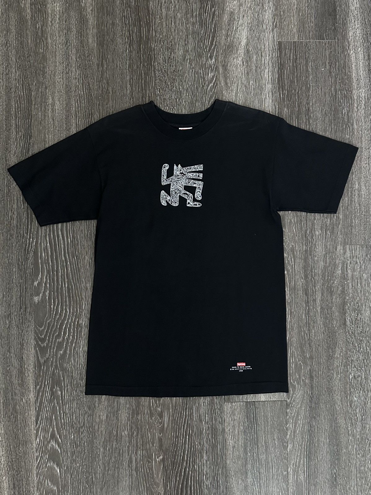 supreme × keith haring box logo tee Supreme x Keith Haring x Malcolm McLaren 