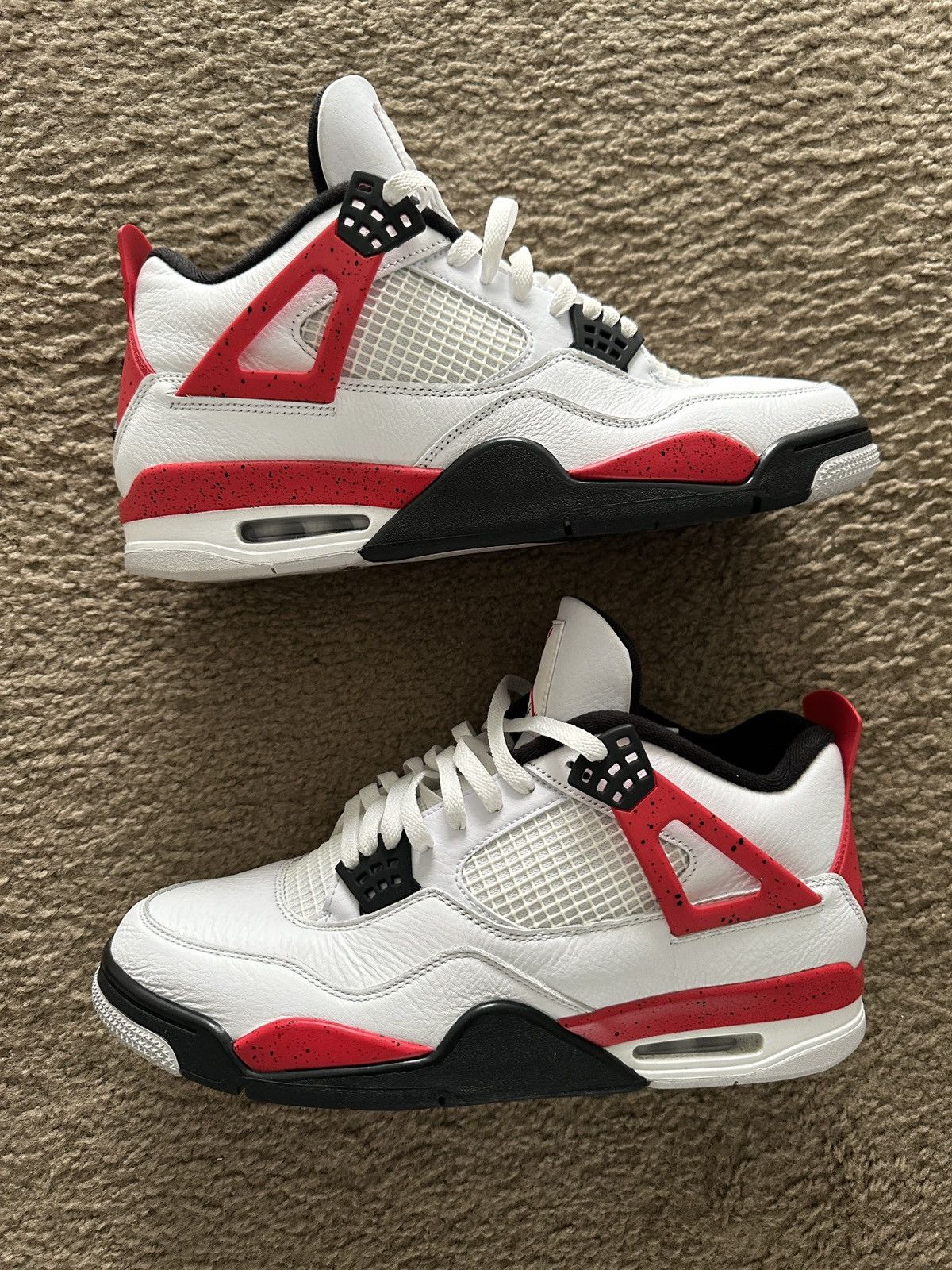 Jordan Brand × Nike Jordan 4 - Red Cement Size US 13 / EU 46 - 1 Thumbnail