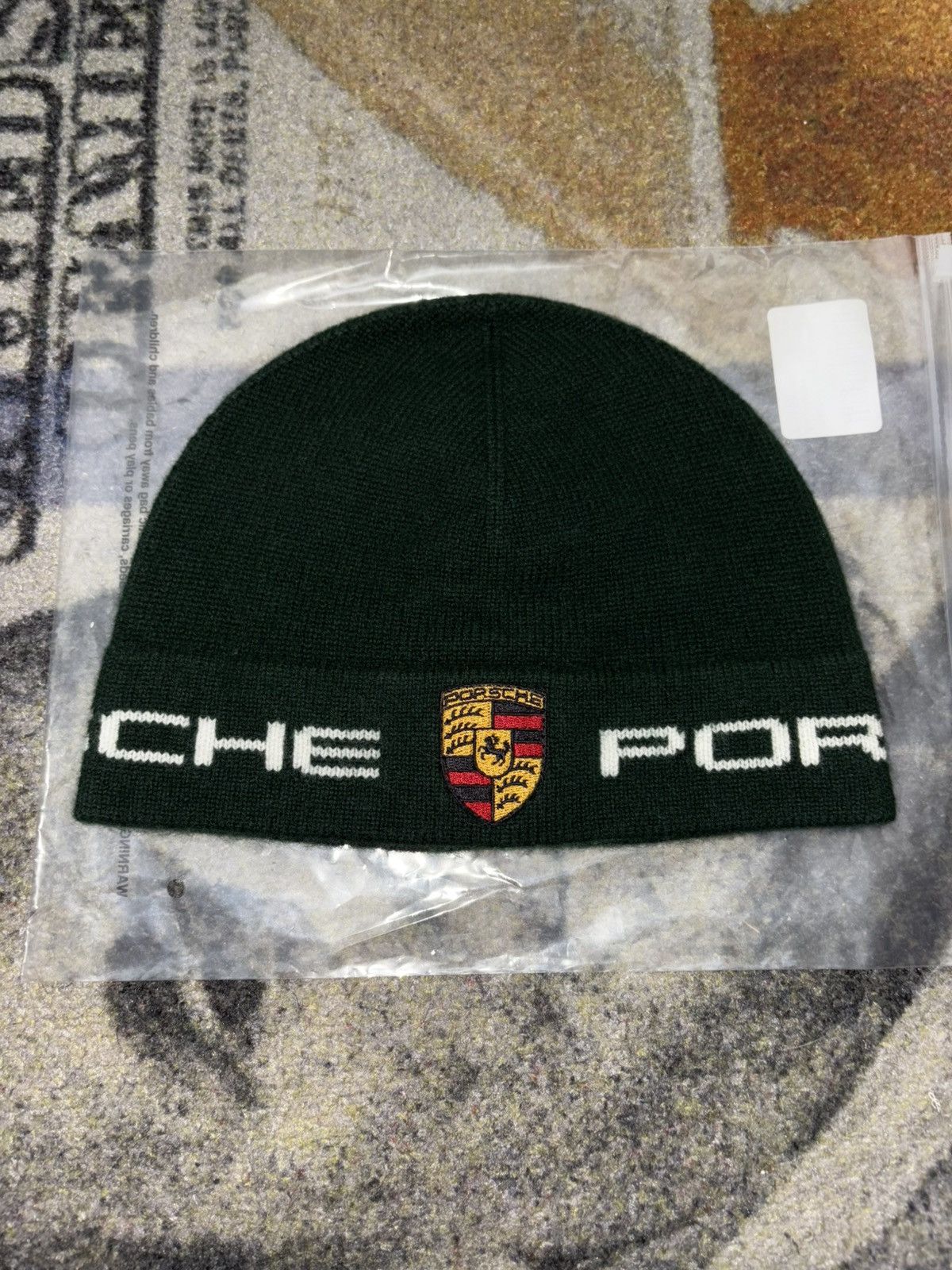 Aime Leon Dore × Porsche Design ALD / Porsche Wool Skullcap Beanie Size ONE SIZE - 1 Thumbnail