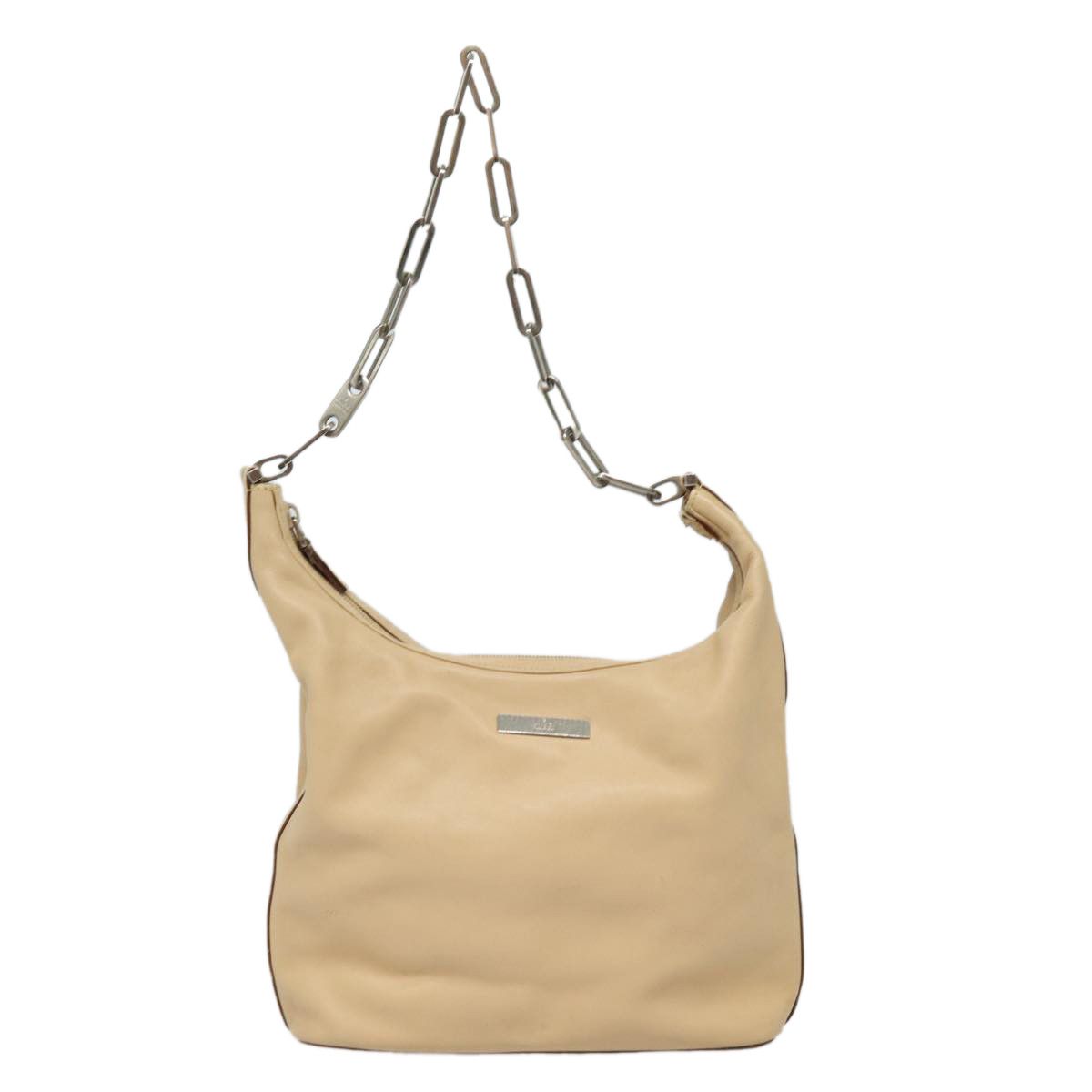 Gucci Jackie Beige Leather Shoulder Bag (Pre-Owned) Size ONE SIZE - 1 Thumbnail