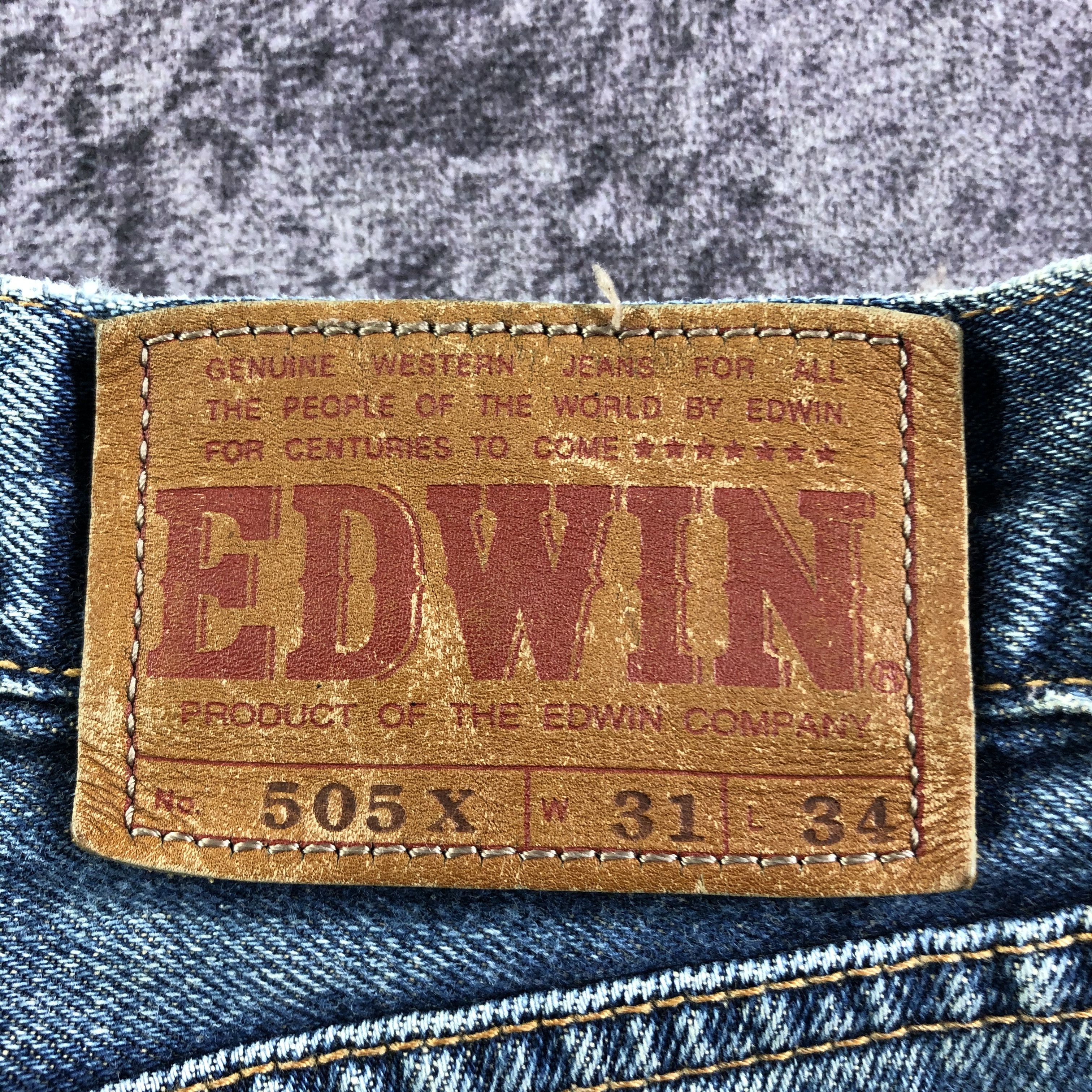 Edwin Vintage Edwin 505 Selvedge Jeans-JM3539 Size US 32 / EU 48 - 5 Thumbnail