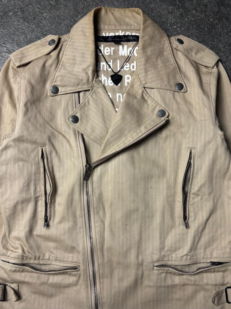 Schlussel 2000s Schlussel Poem Biker Jacket Size US S / EU 44-46 / 1 - 2 Thumbnail
