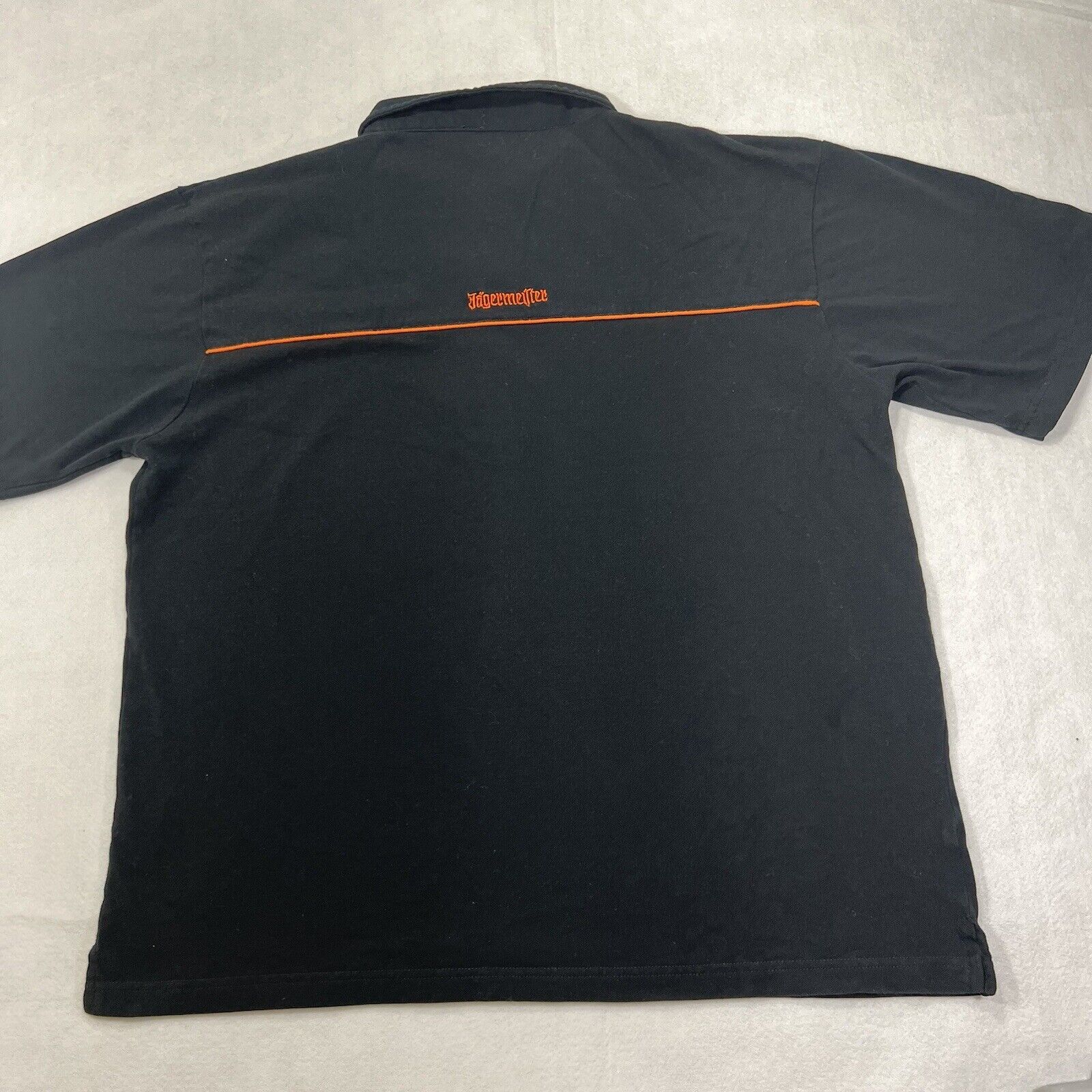 Other Jägermeister Polo Black Orange Digestif Logo Shirt Size US XL / EU 56 / 4 - 11 Thumbnail