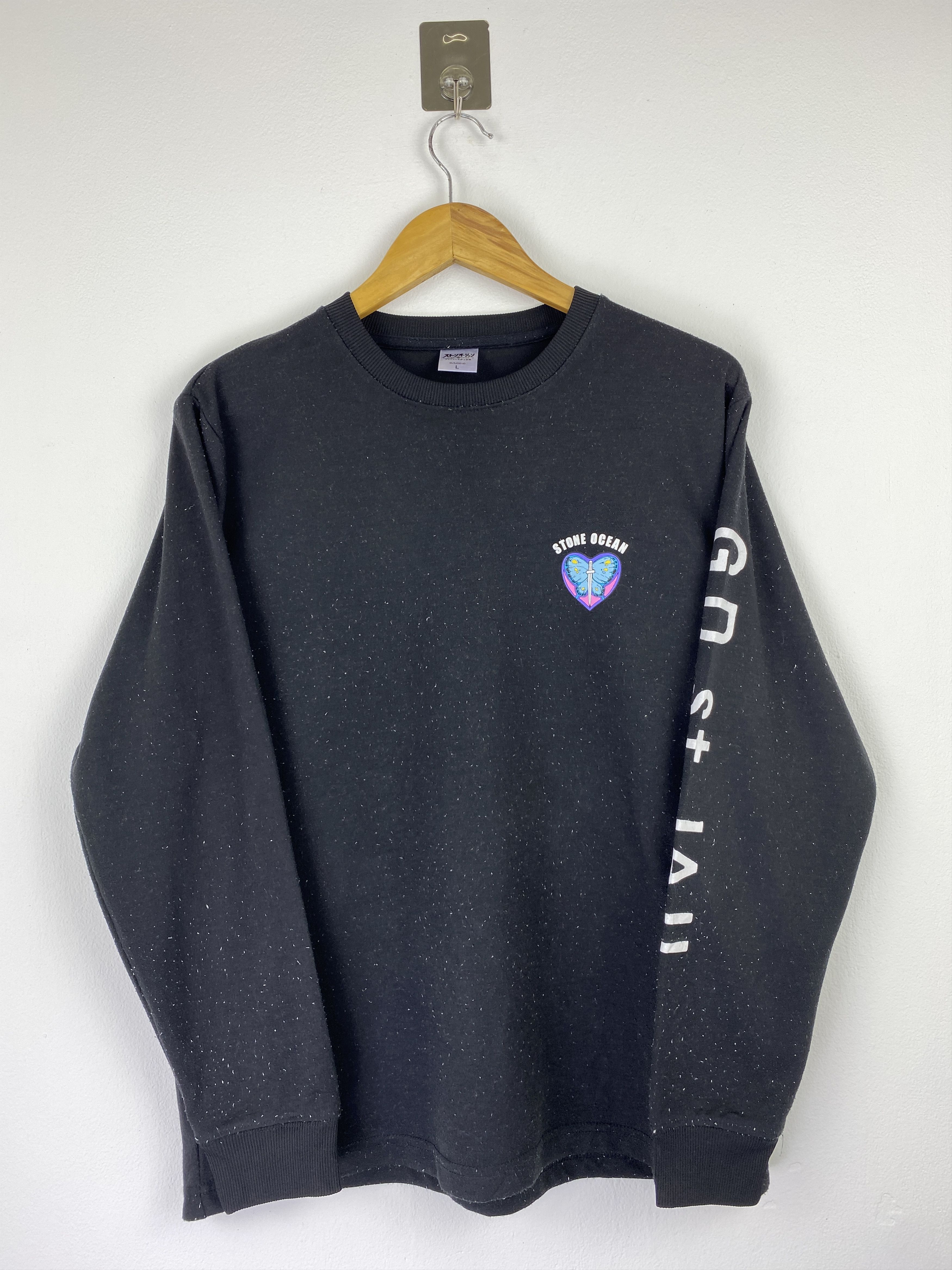 Anime Vintage JoJo Bizarre Backhit Crewneck Sweatshirt SH0469 Size US L / EU 52-54 / 3 - 5 Thumbnail