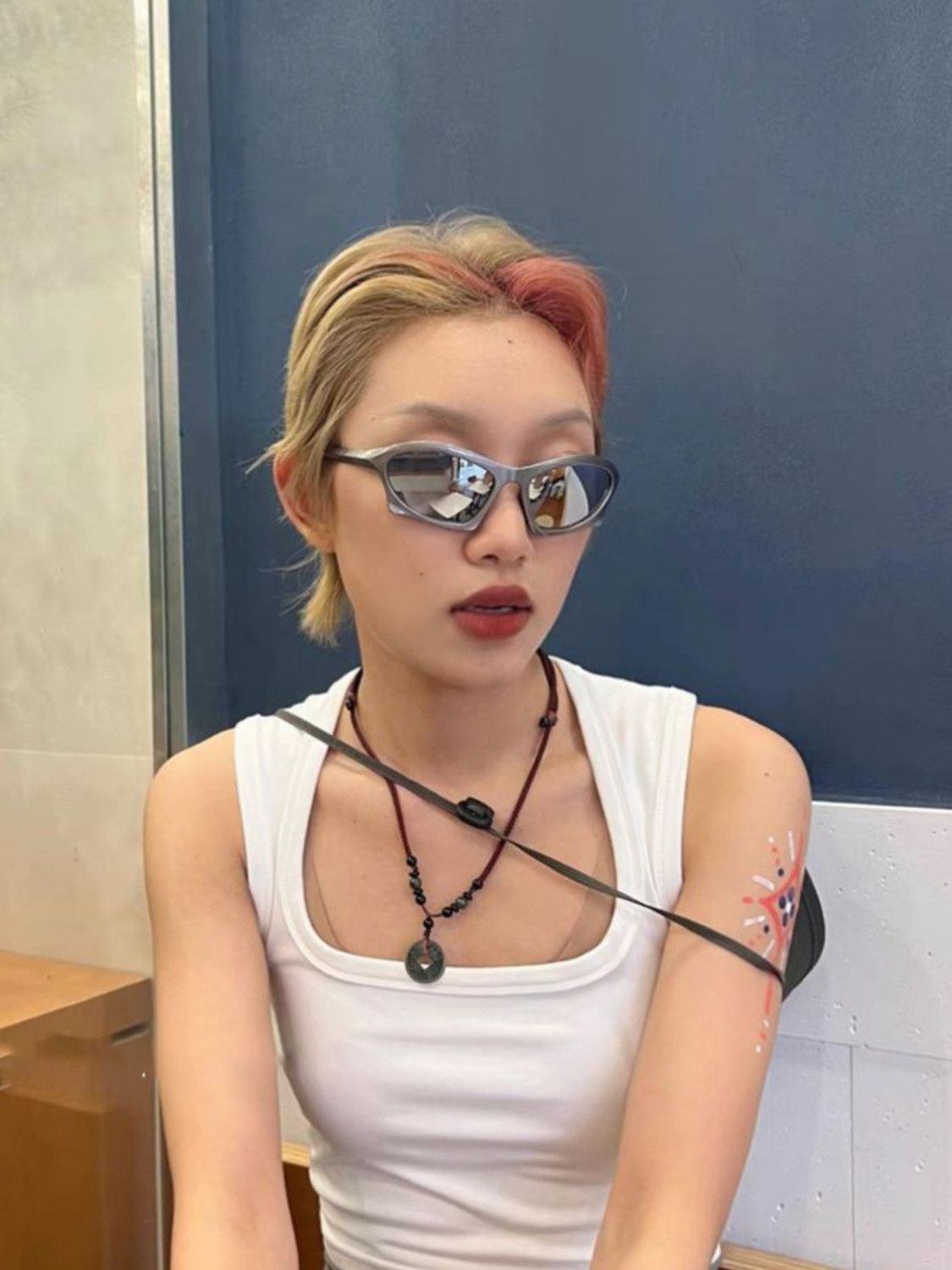 Electric Visual Crazy Street ins style custom avant-garde sunglasses Size ONE SIZE - 3 Thumbnail