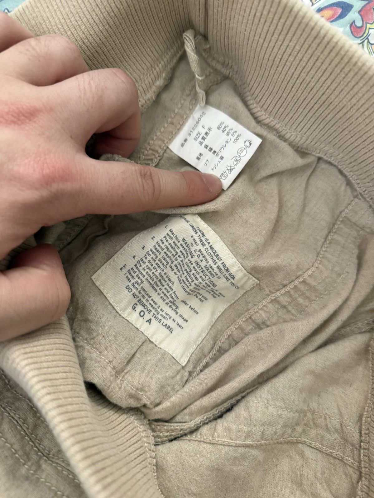 GOA GOA Suspender Bondage Cargo Pants Size US 30 / EU 46 - 5 Thumbnail