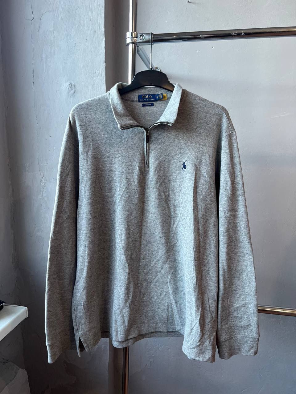 Polo Ralph Lauren POLO RALPH LAUREN 1/4 ZIP CLASSIC CASUAL SWEATER JUMPER XL Size US XL / EU 56 / 4 - 2 Thumbnail
