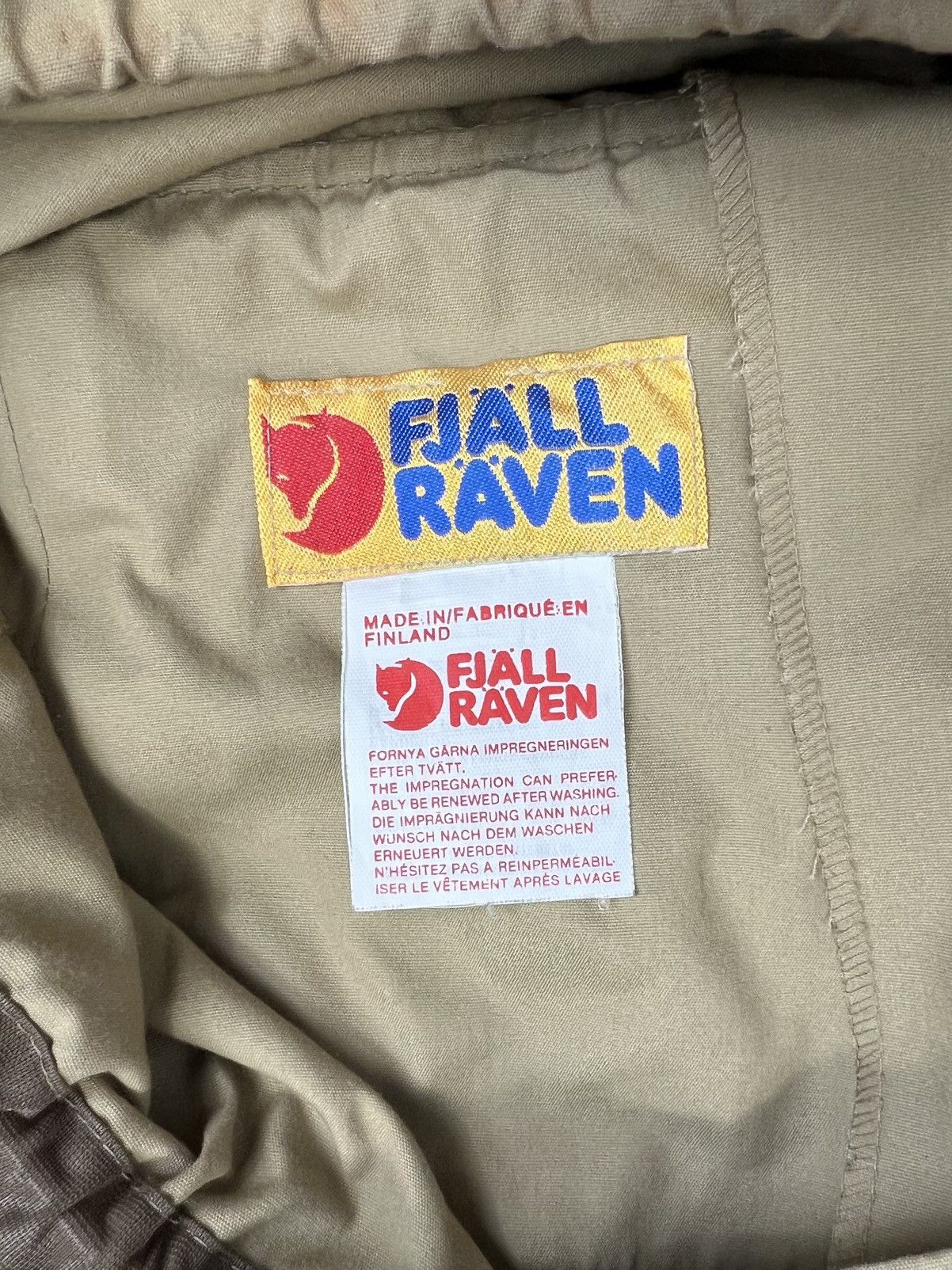 Fjallraven Fjallraven Vintage 80's Cargo Jacket Multi-Pocket Logo Size US XL / EU 56 / 4 - 4 Thumbnail