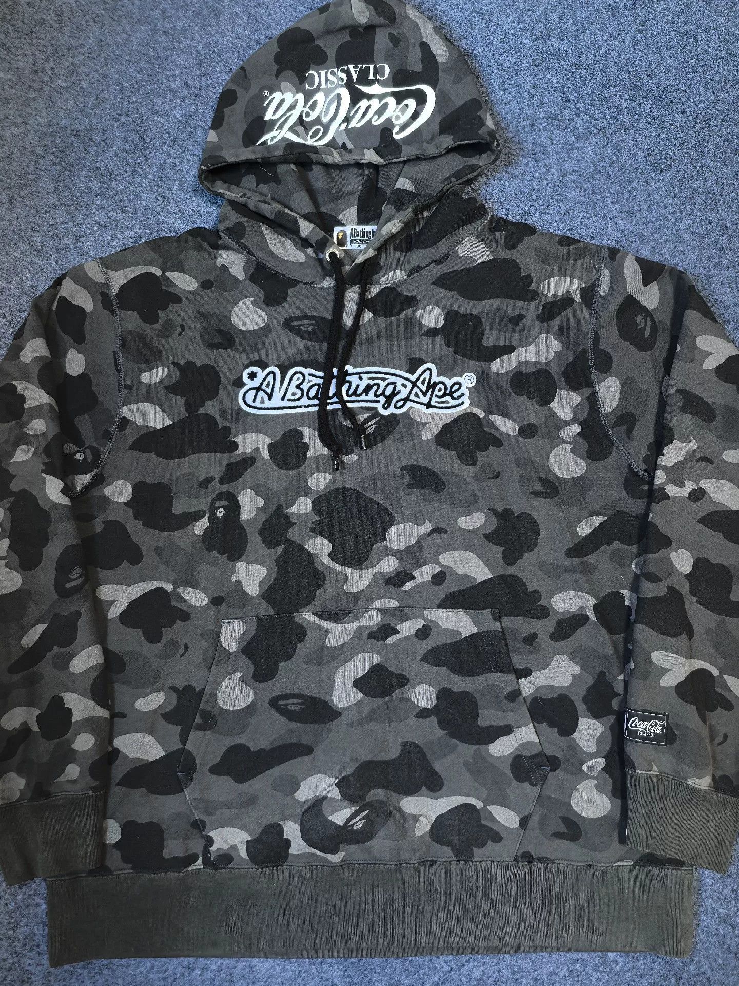 Bape Bape Shark Sweatshirt Pullover Size US L / EU 52-54 / 3 - 1 Thumbnail