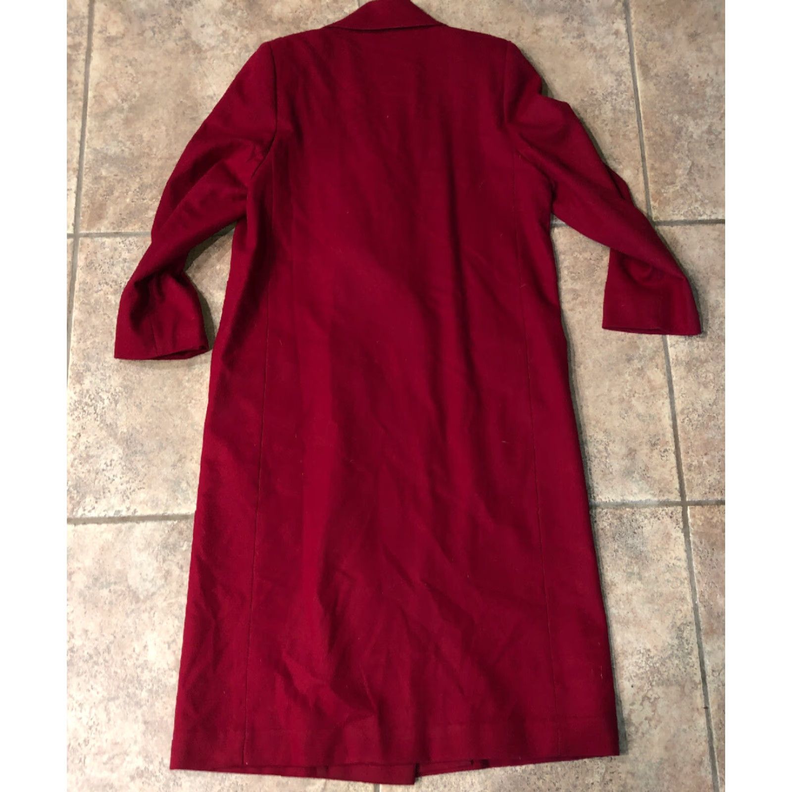 Pendleton Pendleton Womens Red Wool Double-Breasted Blazer Jacket Size 6P Size M / US 6-8 / IT 42-44 - 4 Thumbnail