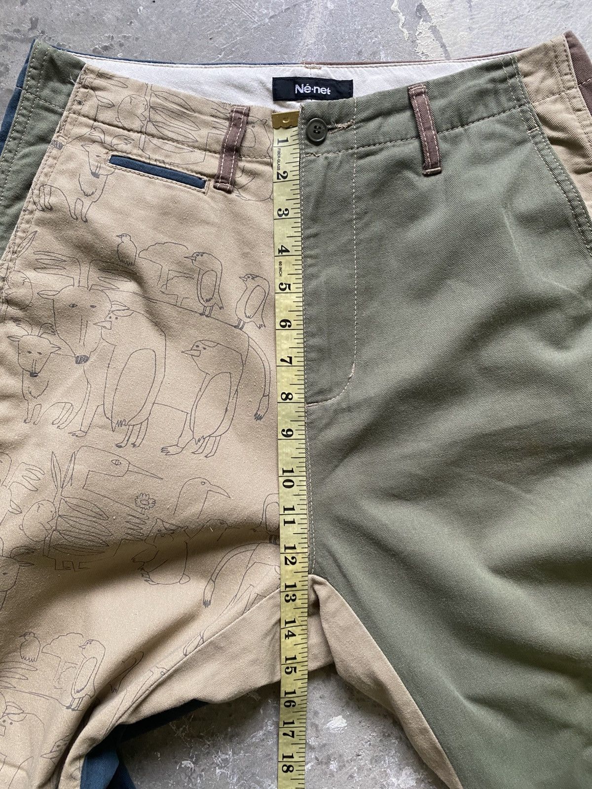 Issey Miyake × Ne-Net × Vintage Vintage Ne-Net By Issey Miyake 4 Tones Pants Size US 30 / EU 46 - 14 Thumbnail