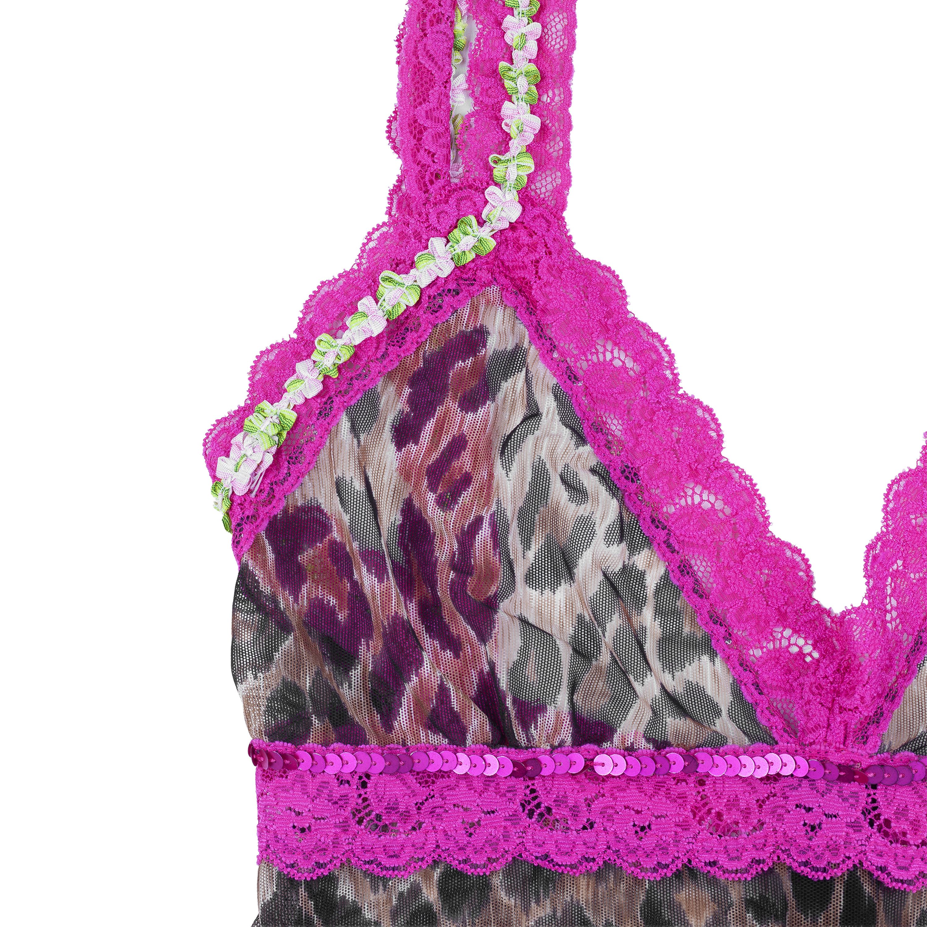 Dolce & Gabbana Dolce & Gabbana 1999 Cheetah Lace Camisole Top Size S / US 4 / IT 40 - 4 Thumbnail