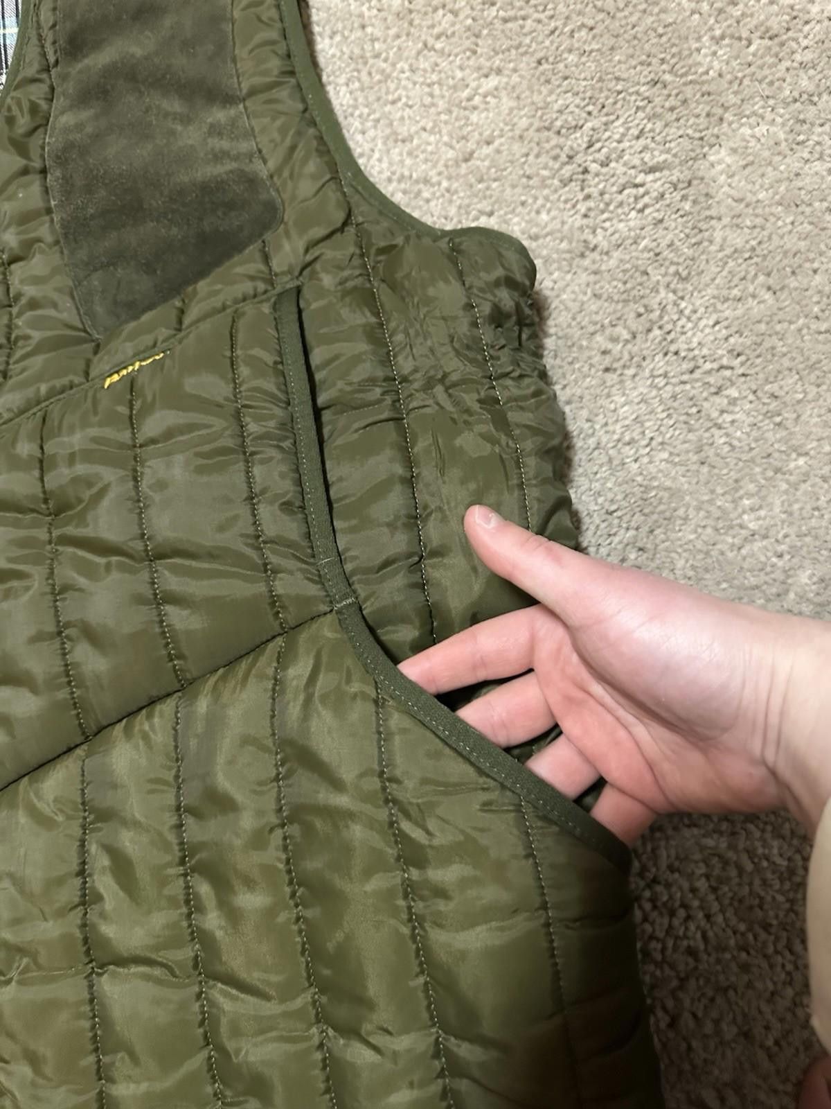 Barbour Vintage Barbour hunting waistcoat XL OLIVE GREEN Size US XL / EU 56 / 4 - 7 Thumbnail