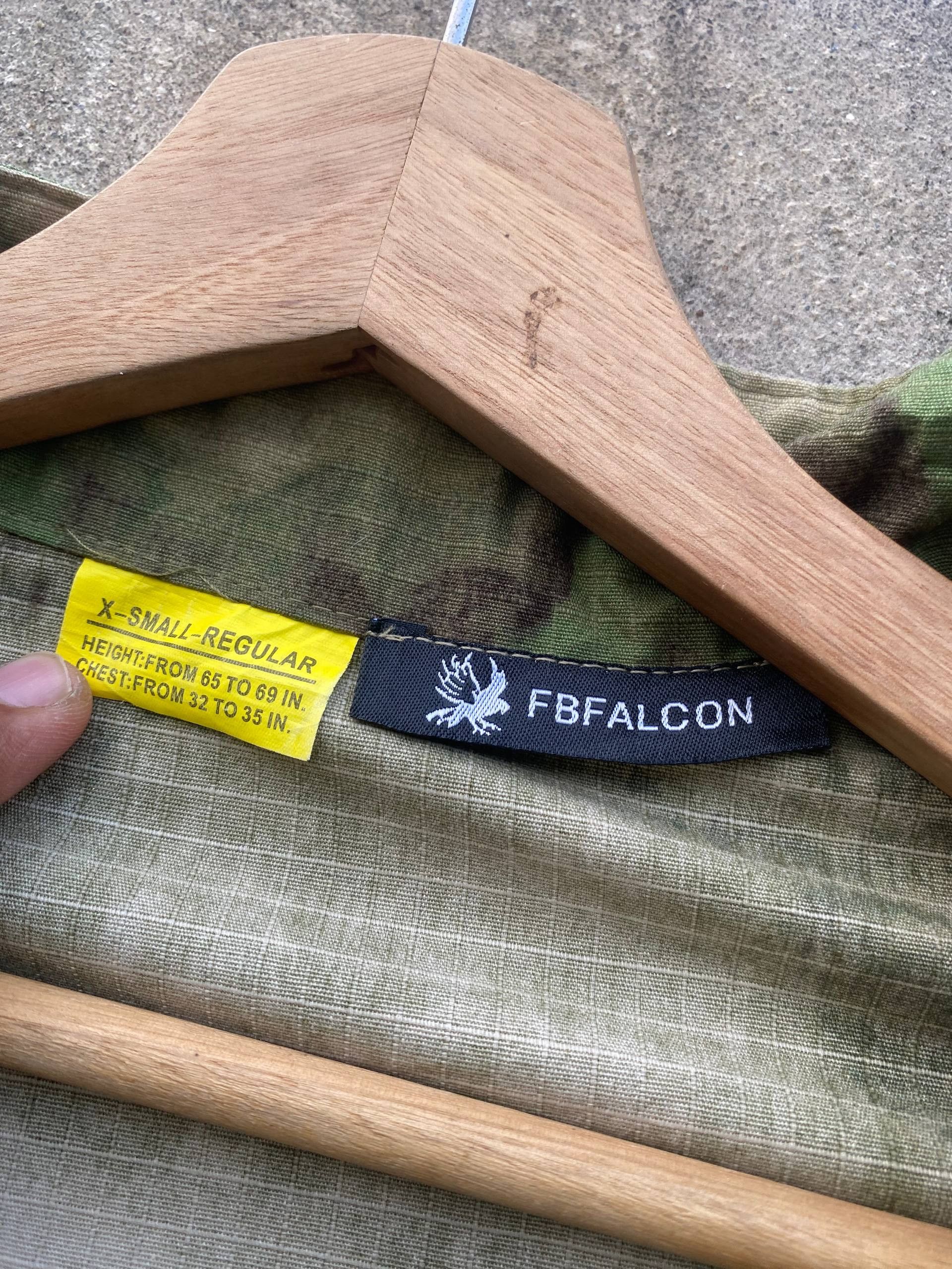 Falcon Garments FB Falcon Army Combat Uniform Ripstop Camo Tactical Jacket Size US XS / EU 42 / 0 - 10 Thumbnail