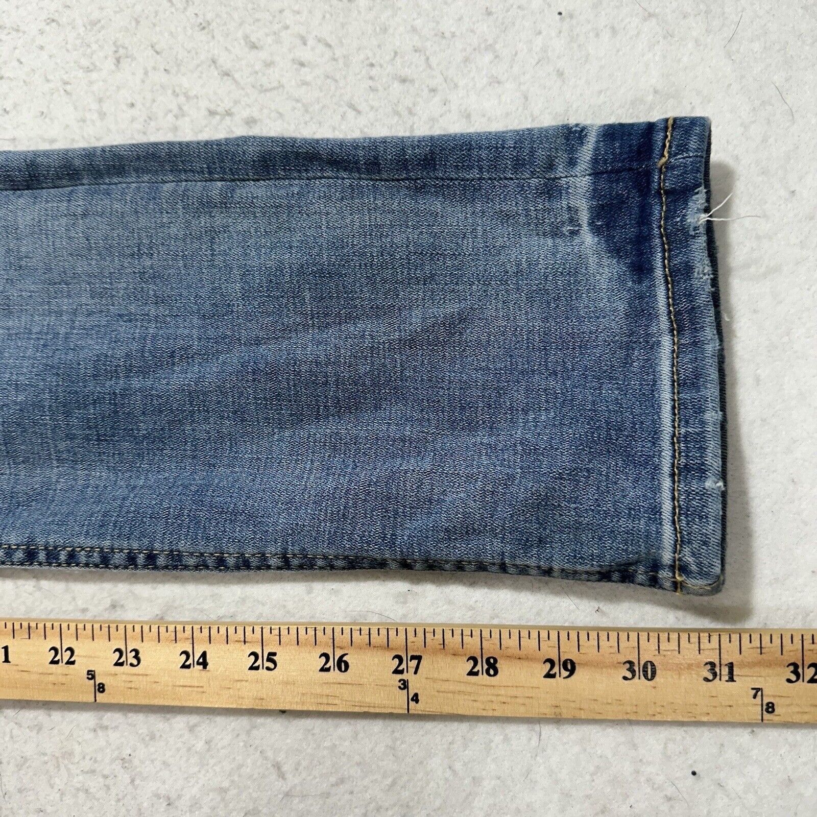 Rsq RSQ 32 Tokyo Super Skinny Distressed Denim Jeans 31" Inseam Size 32" / US 10 / IT 46 - 14 Thumbnail