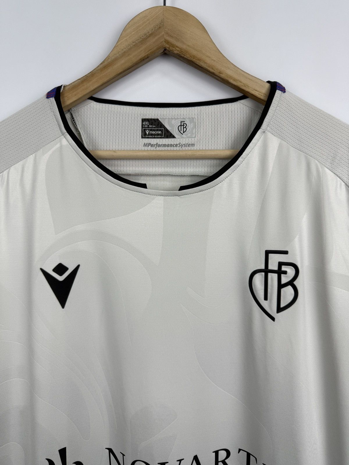 Macron 🇨🇭 2023/24 Macron FC Basel Away Jersey Soccer 1893 Rare Y2K Size US XXL / EU 58 / 5 - 7 Thumbnail