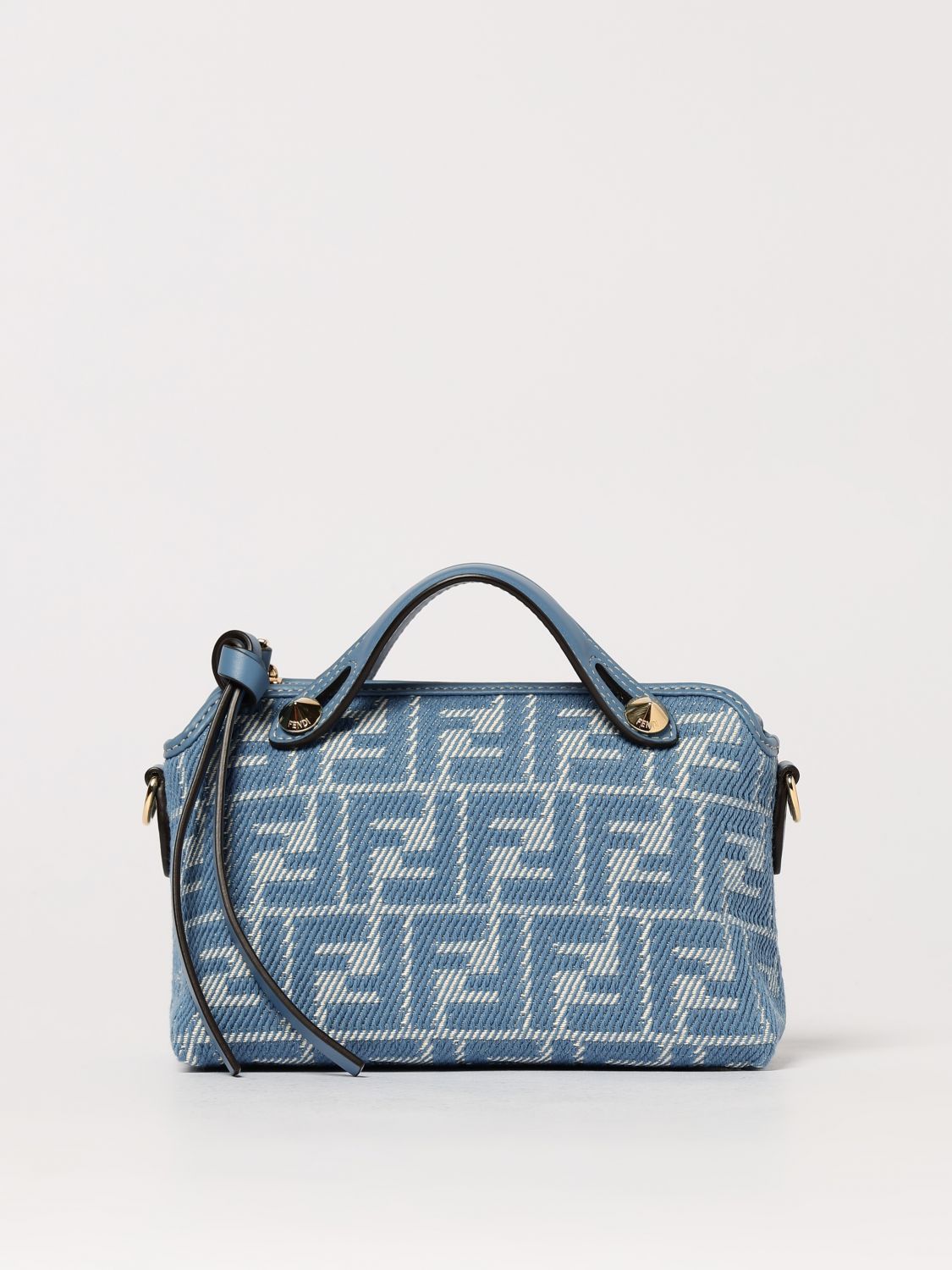 ショルダーバッグ・ポシェット FENDI Woman Mini bag Gnawed Blue Fendi Fendi Mini Bag Woman Gnawed Blue | Grailed
