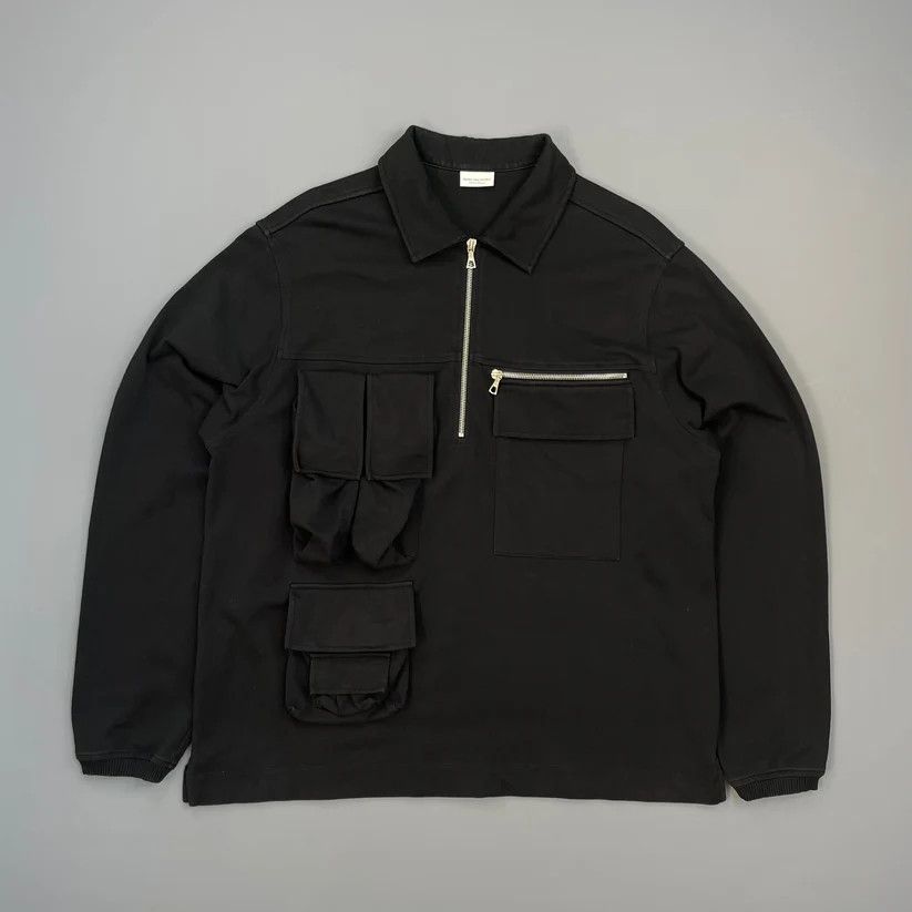 Dries Van Noten Quarter zip cargo jacket.Like Vetements or Balenciaga Size US XL / EU 56 / 4 - 1 Thumbnail