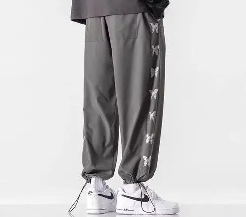 Japanese Brand × Vintage Butterfly joggers Size US 32 / EU 48 - 4 Thumbnail