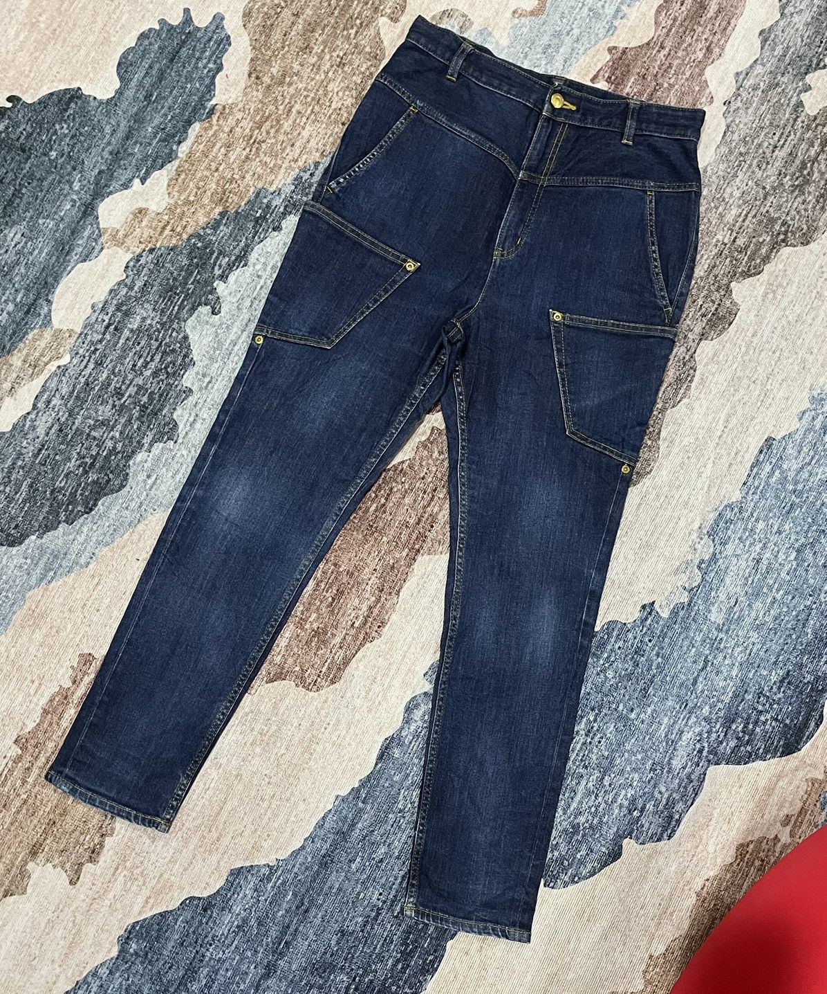 mercibeaucoup Issey Miyake Mercibeaucoup Avant Garde Skinny Jeans Size US 29 - 2 Thumbnail