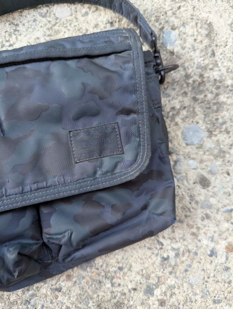 Head Porter ARCHIVE Head Porter Master Navy Camo Sling Bag – Yoshida Size ONE SIZE - 4 Thumbnail
