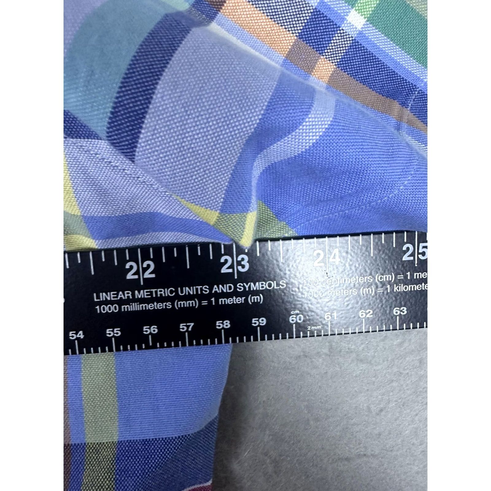 Ralph Lauren Ralph Lauren Shirt Mens XL Multicolor Plaid Slim Fit Short Sleeve Button-Up Polo Embroidered Size US XL / EU 56 / 4 - 4 Thumbnail
