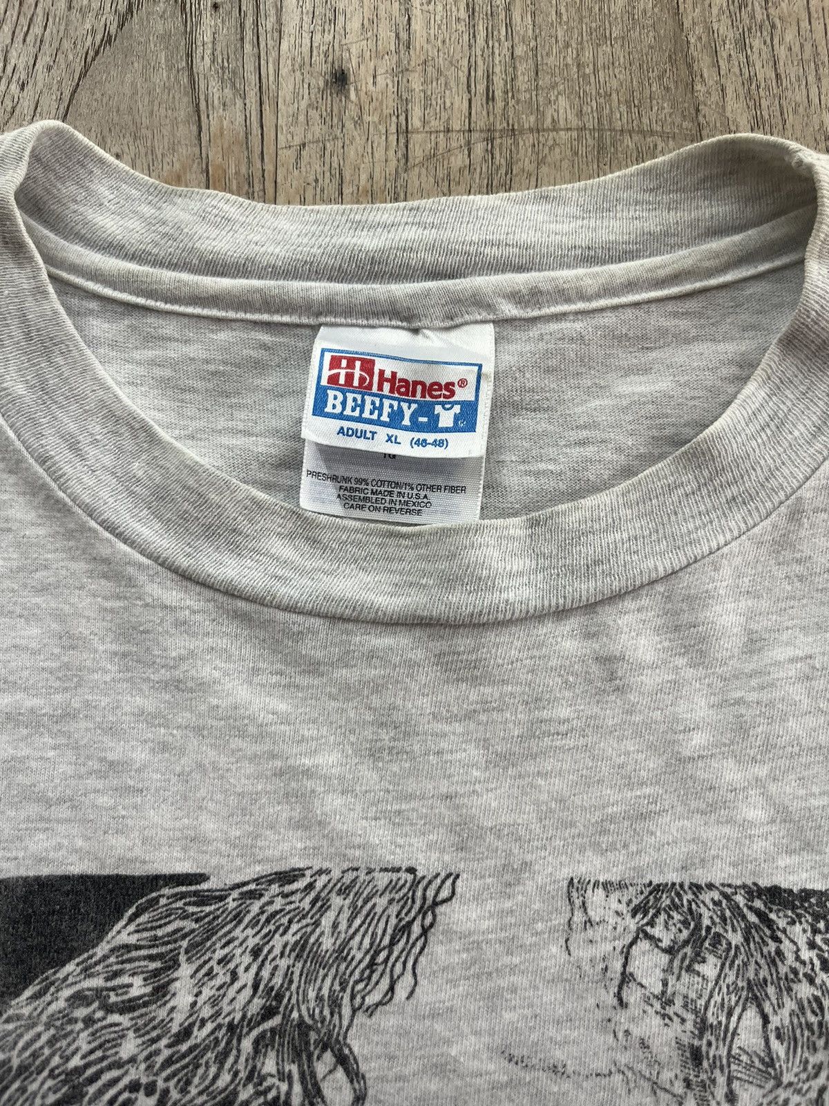 Grateful Dead × Vintage Vintage Jerry Garcia Grateful Dead 90’s Photo Tshirt Size US XL / EU 56 / 4 - 4 Thumbnail