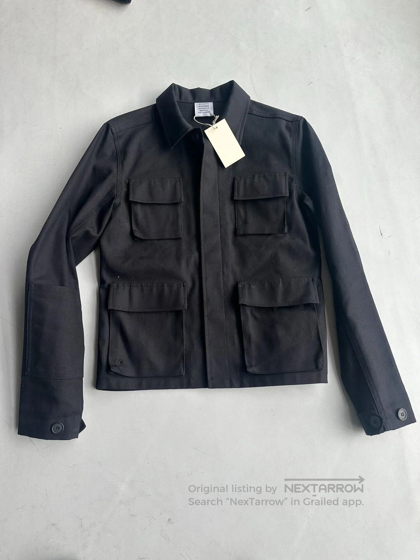 Vetements Vetements Camouflage Jacket with Gun Embroidery. Size US XS / EU 42 / 0 - 1 Thumbnail