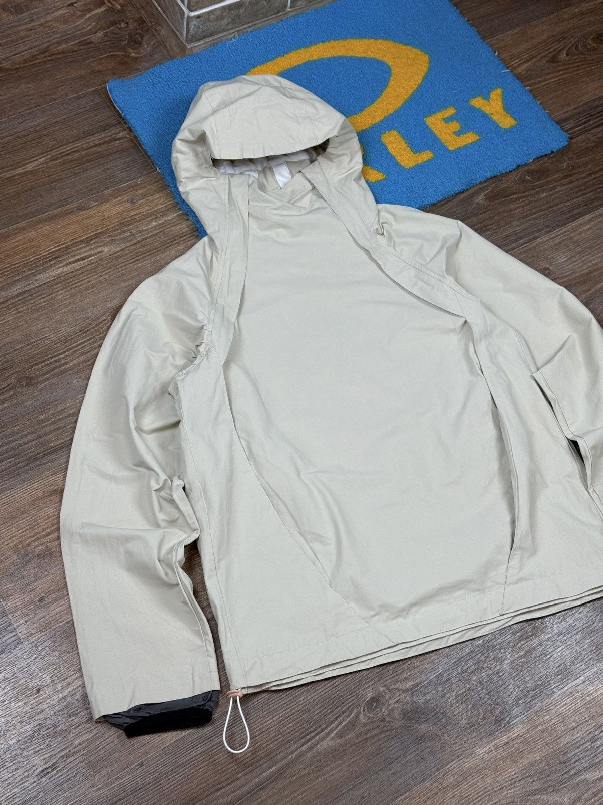 Arnar Mar Jonsson Arnar Mar Jansson Beige Zipped Anorak Jacket Size US XL / EU 56 / 4 - 3 Thumbnail