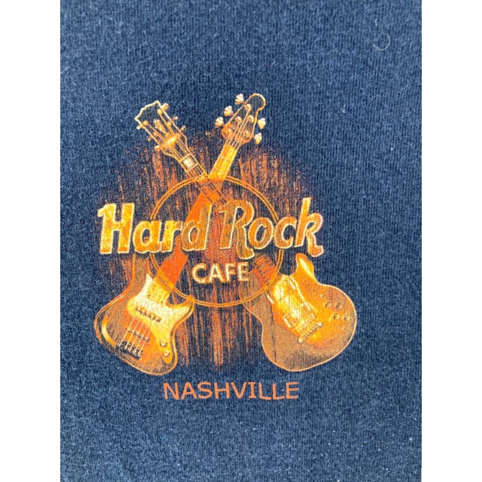 Hard Rock Cafe Hard Rock Cafe Mens TShirt Small Black Guitars Nashville Save The Planet Shirt Mens S Black 90s Rock Vintage No Size US S / EU 44-46 / 1 - 4 Thumbnail