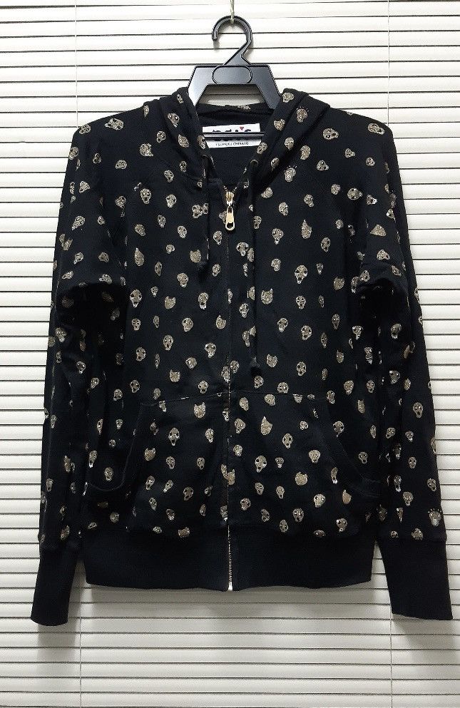 Issey Miyake ISSEY MIYAKE TSUMORI CHISATO CAT'S FULL PRINT ZIPPER HOODIES Size US M / EU 48-50 / 2 - 1 Thumbnail