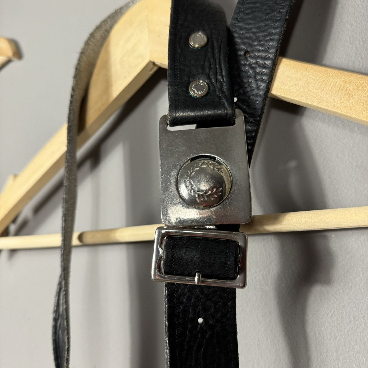 Fred Perry × Vintage Vintage Fred Perry Leather Belt Size ONE SIZE - 4 Thumbnail