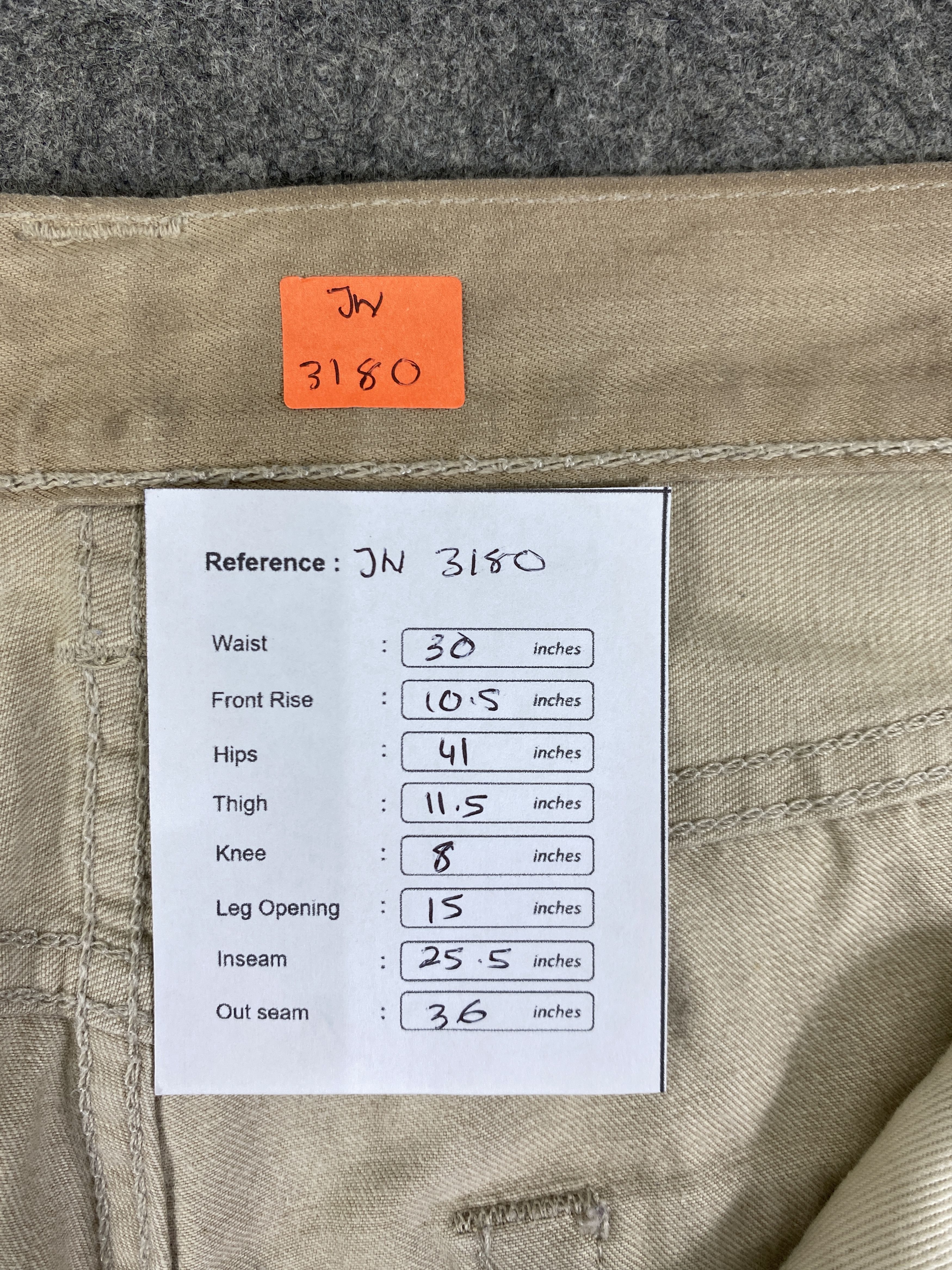 Levi's Dirty Khaki Vintage Levis 501 Jeans 30x25.5 - JN3180 Size US 30 / EU 46 - 8 Thumbnail