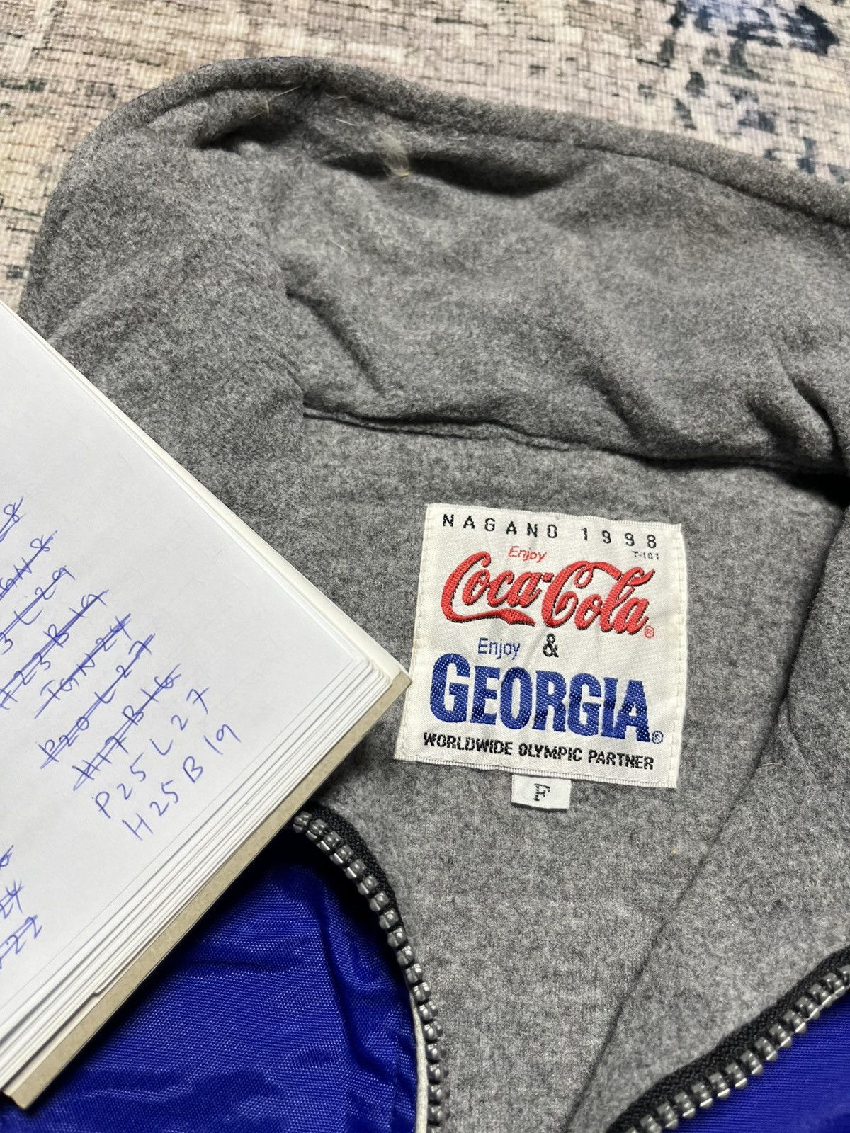 Coca Cola 💥 Vintage Coca Cola Nagano 1998 Half Zipper Vest 90s Size US XL / EU 56 / 4 - 8 Thumbnail