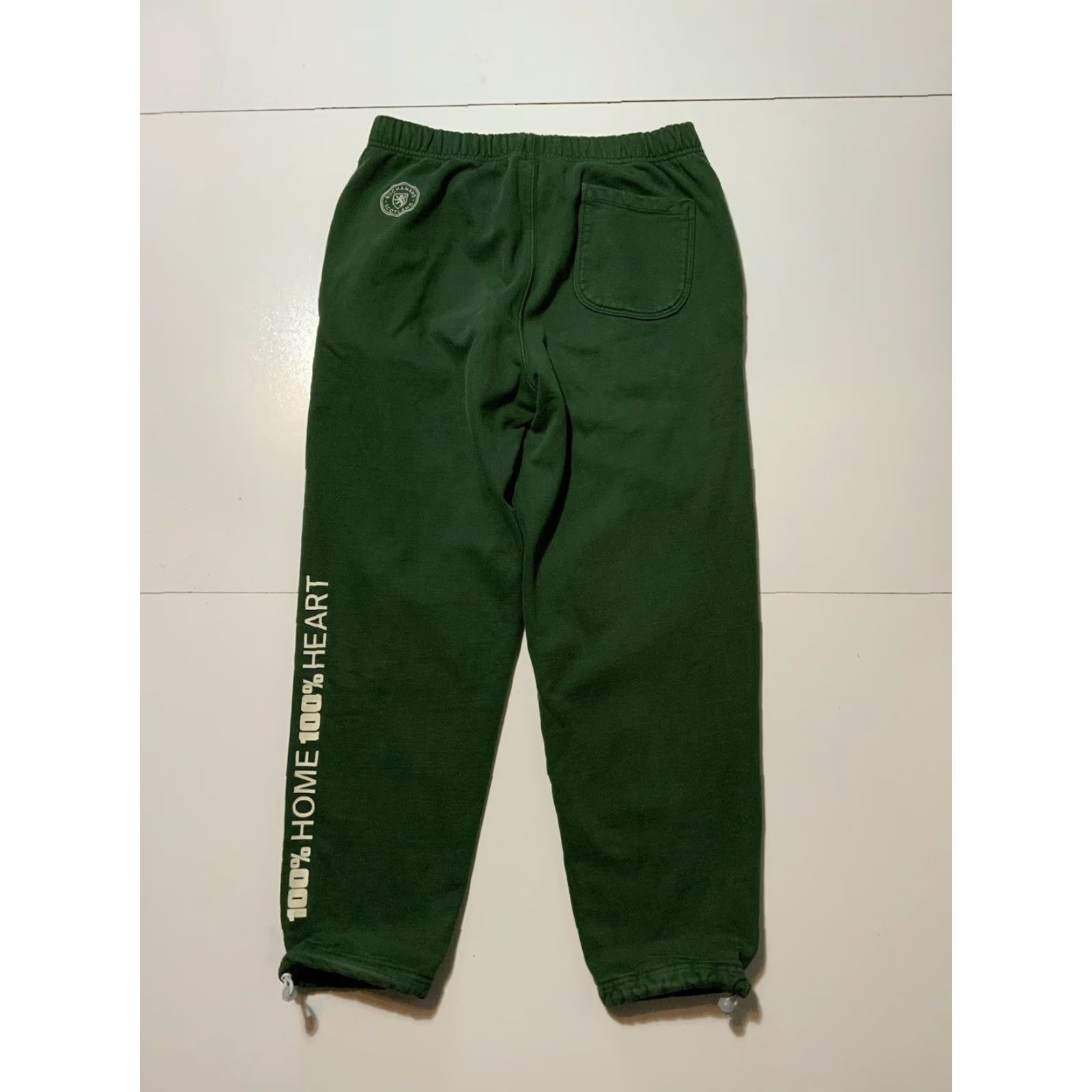 Vintage VINTAGE Made Blanks Buchanan’s Scotland Whisky Blood Sweat Tears Jogger Sweatpants Sz. L Green Mens Sweatpants Regular L Size US 33 - 3 Thumbnail