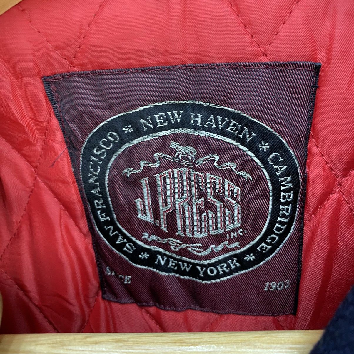 J. Press 🫶 Vintage J Press navy blue double breasted pea coat Jacket Size US M / EU 48-50 / 2 - 3 Thumbnail