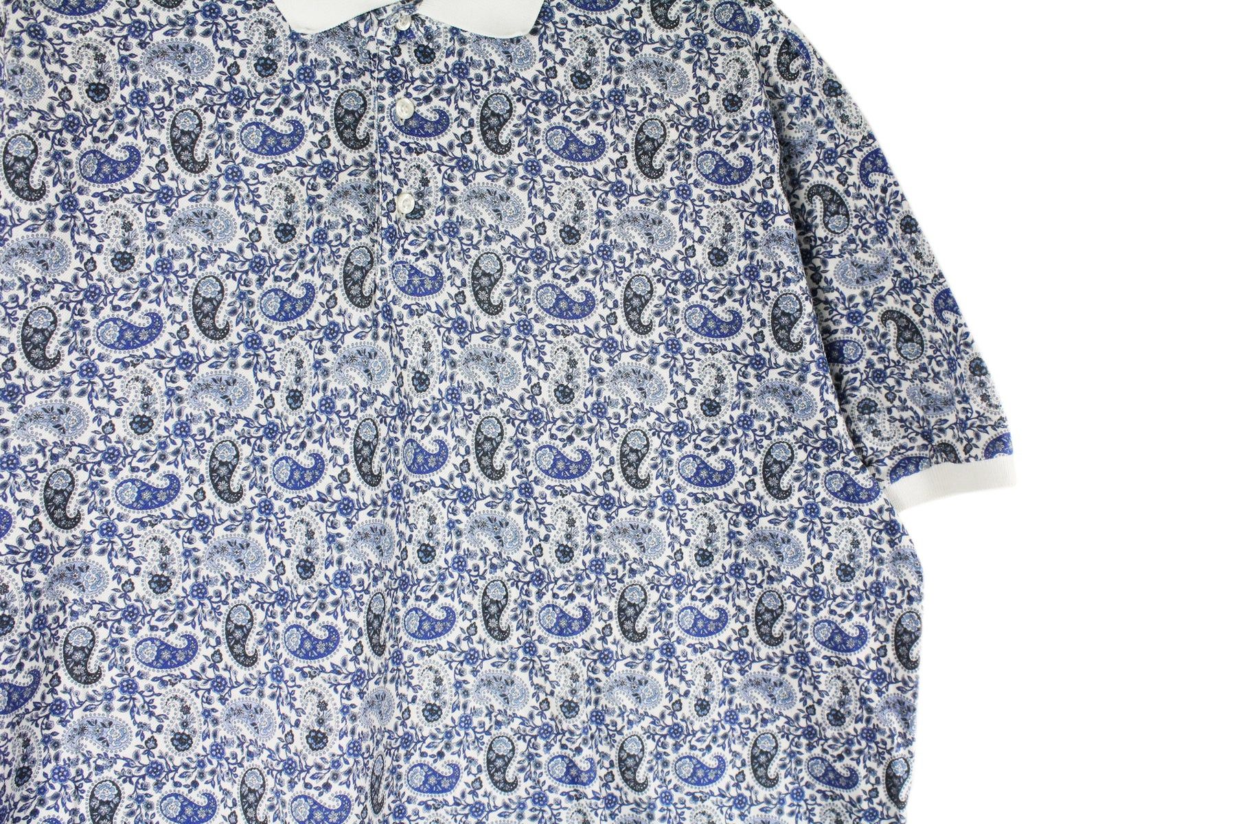 Etro Etro Polo T-Shirt XXLarge Size US XXL / EU 58 / 5 - 3 Thumbnail