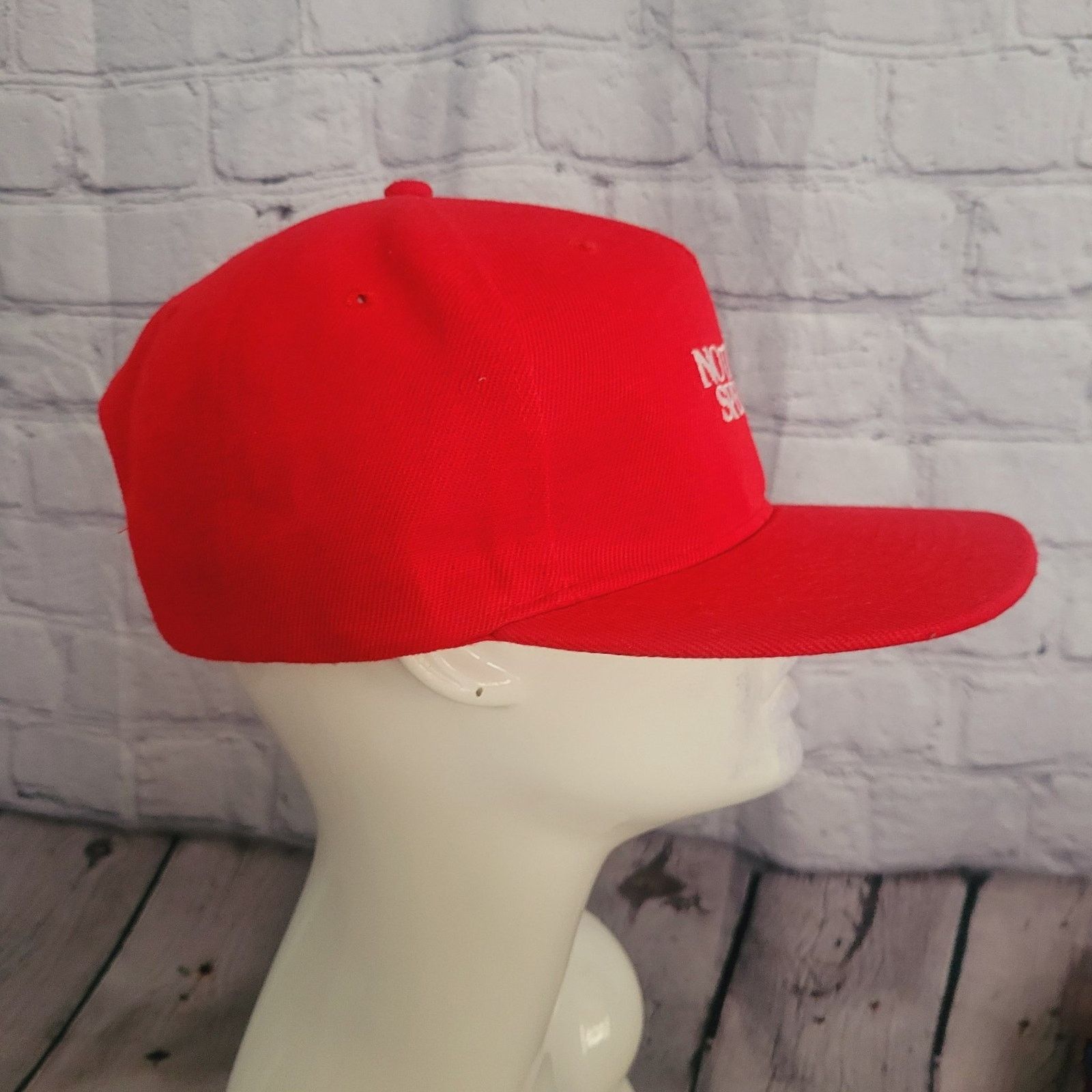 Other Nothing Special Red Snapback Baseball Hat Size ONE SIZE - 4 Thumbnail