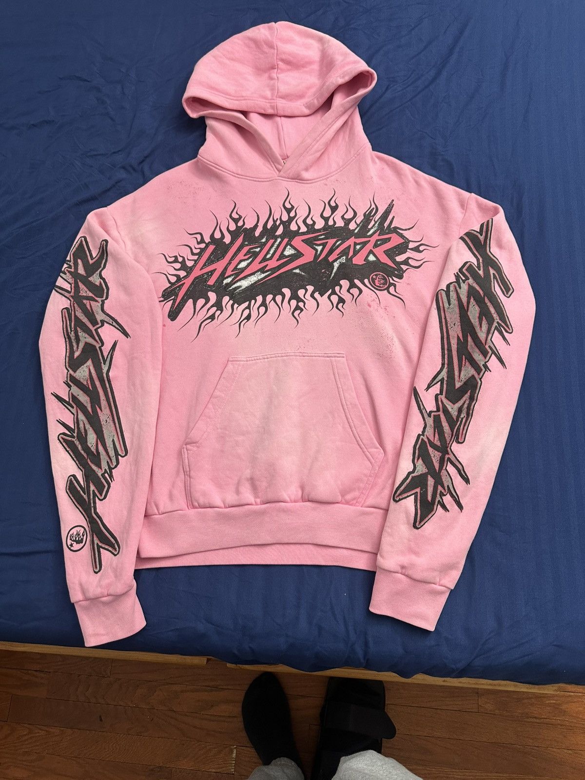 Hellstar Pink Hoodie | Grailed