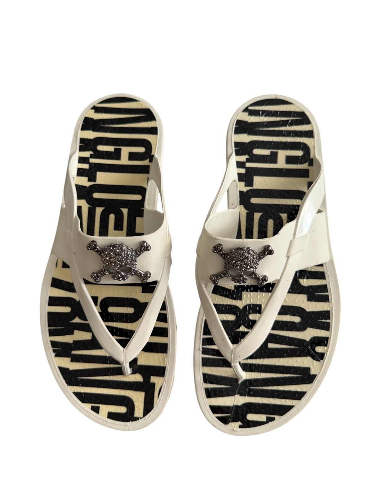 Vivienne Westwood Vivienne Westwood Skull Rubber Slippers Size US 9 / EU 42 - 2 Thumbnail